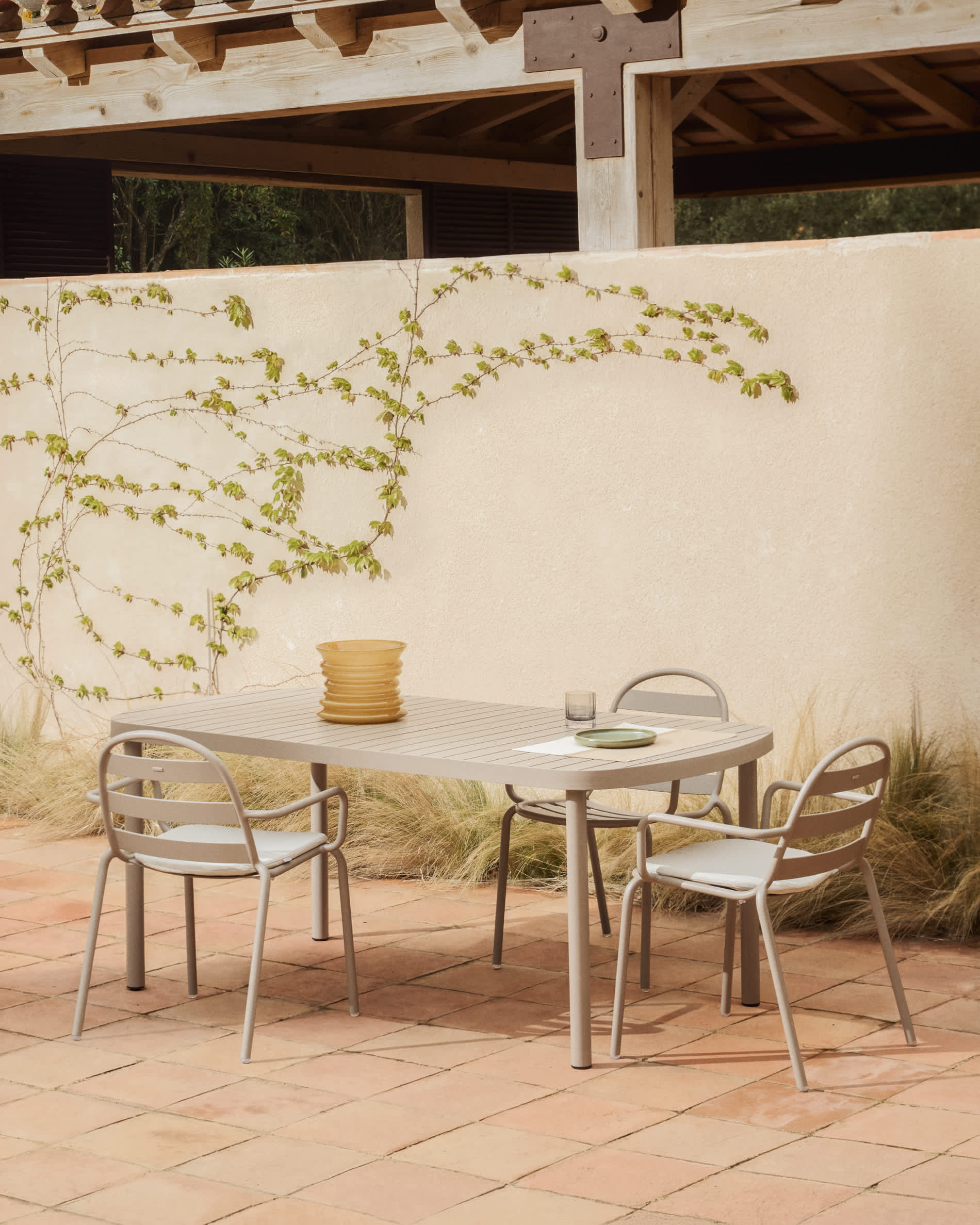 KAVE HOME Chaise de jardin JONCOLS