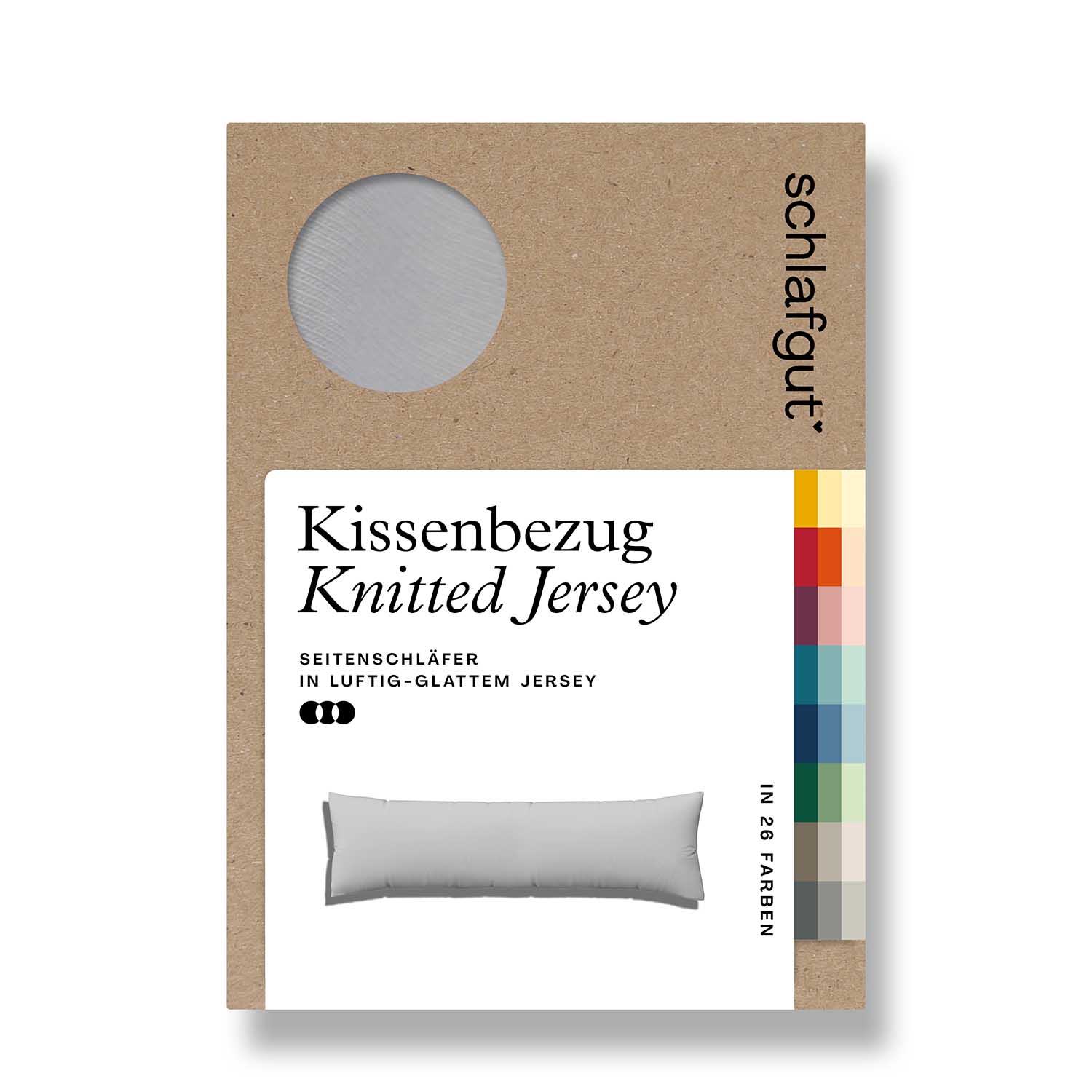 SCHLAFGUT Seitenschläfer Kissenbezug PURE
