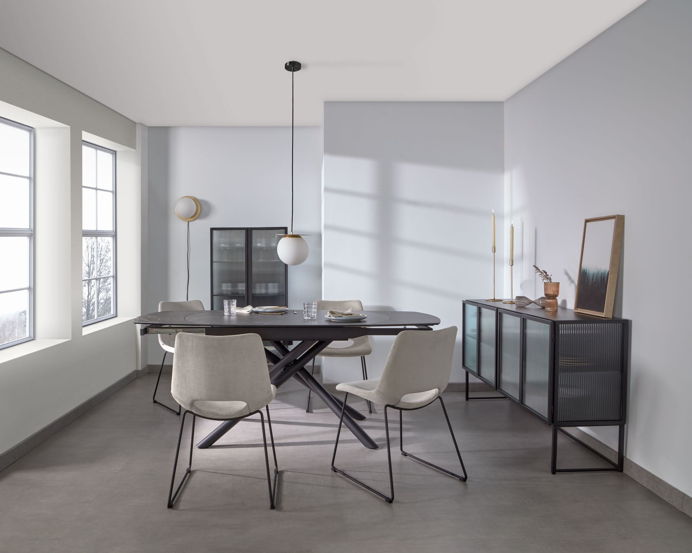 KAVE HOME Esstisch YODALIA KAVE HOME Ausziehtisch YODALIA