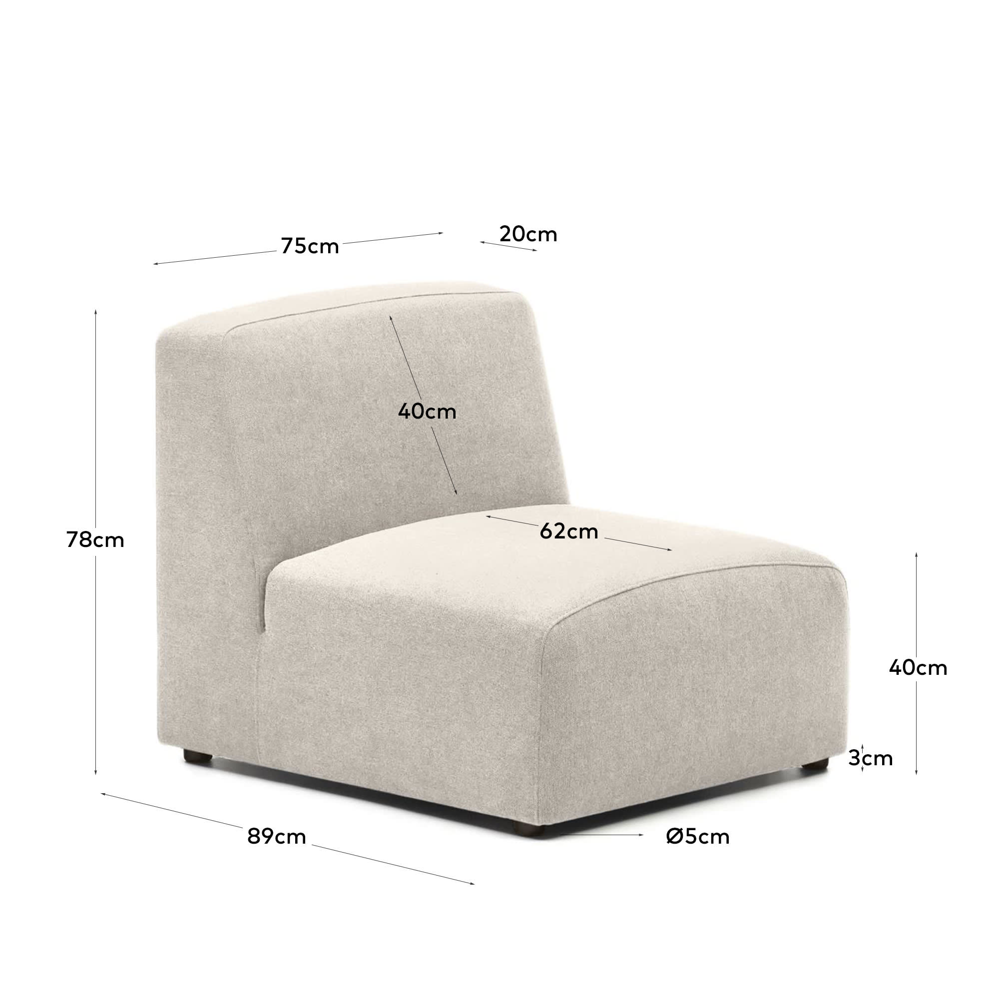 Kave Home NEOM seating module