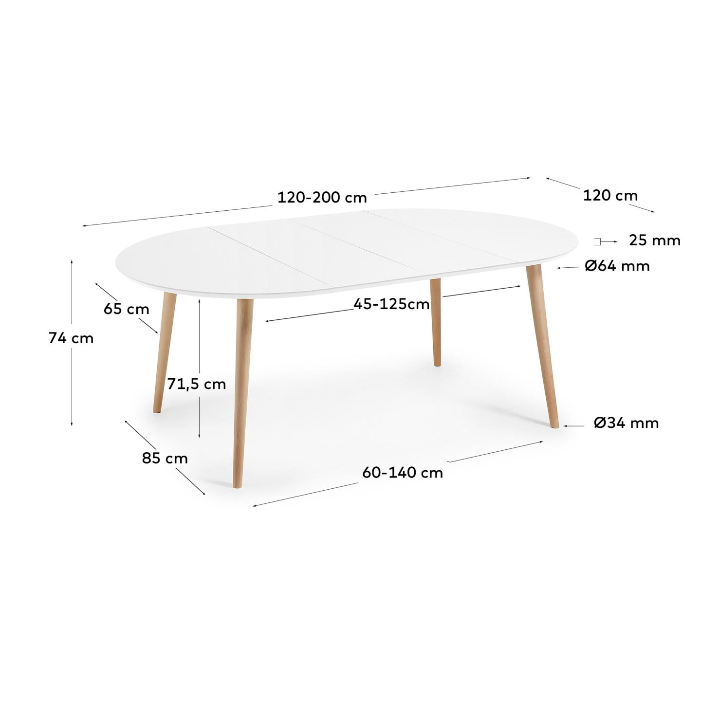 KAVE HOME Esstisch OQUI