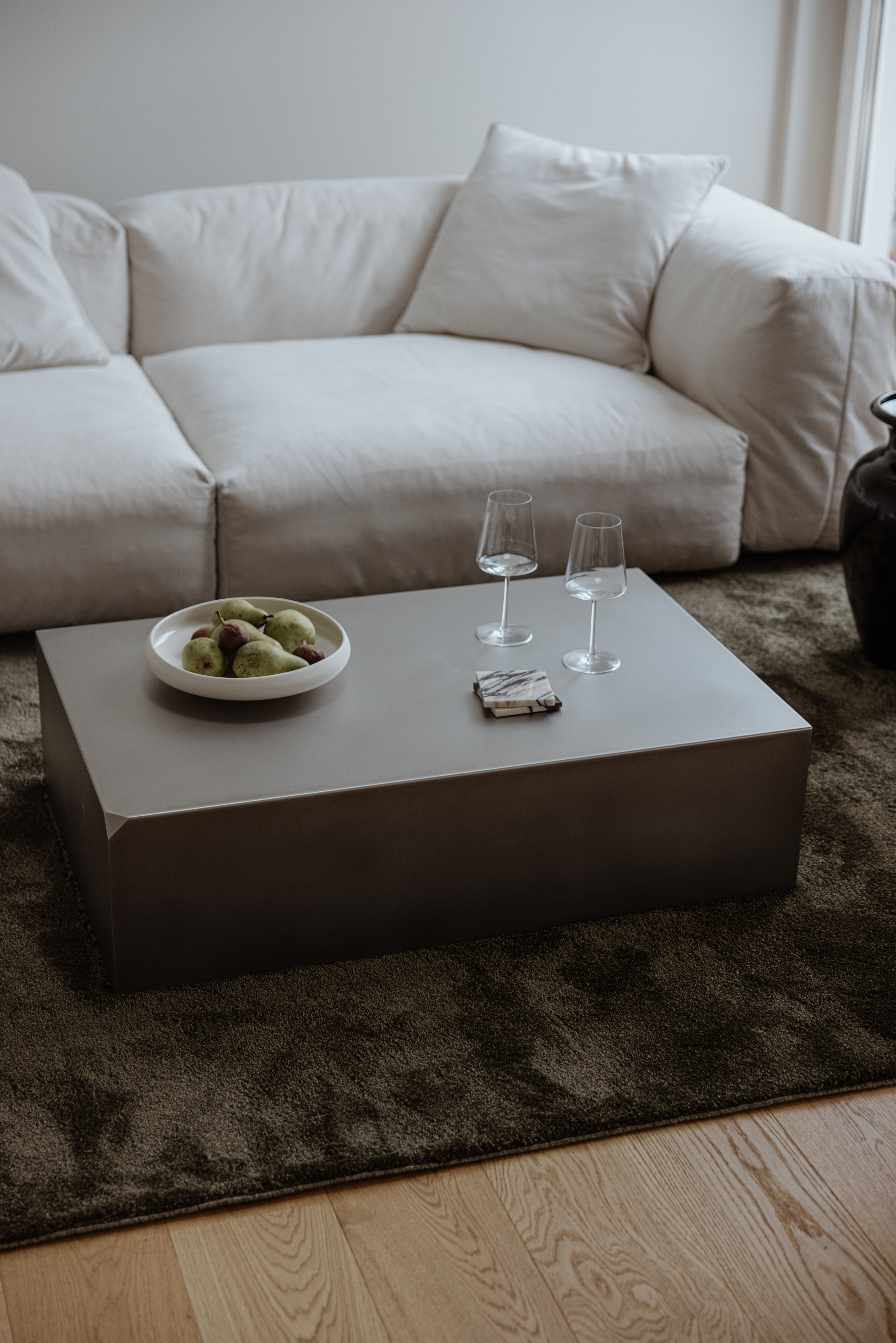METALLBUDE Couchtisch RAW-C