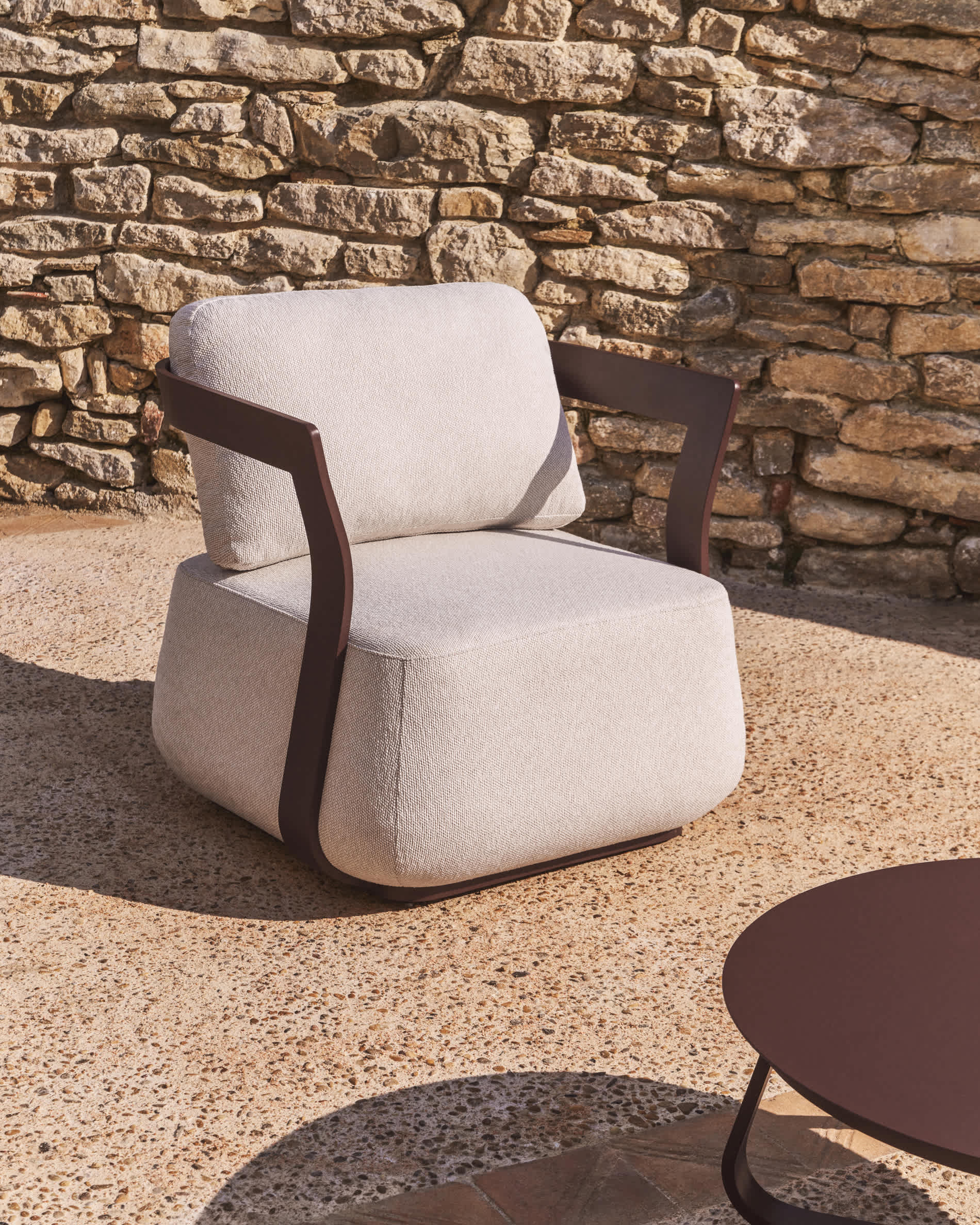 KAVE HOME Fauteuil de jardin TAMARIS