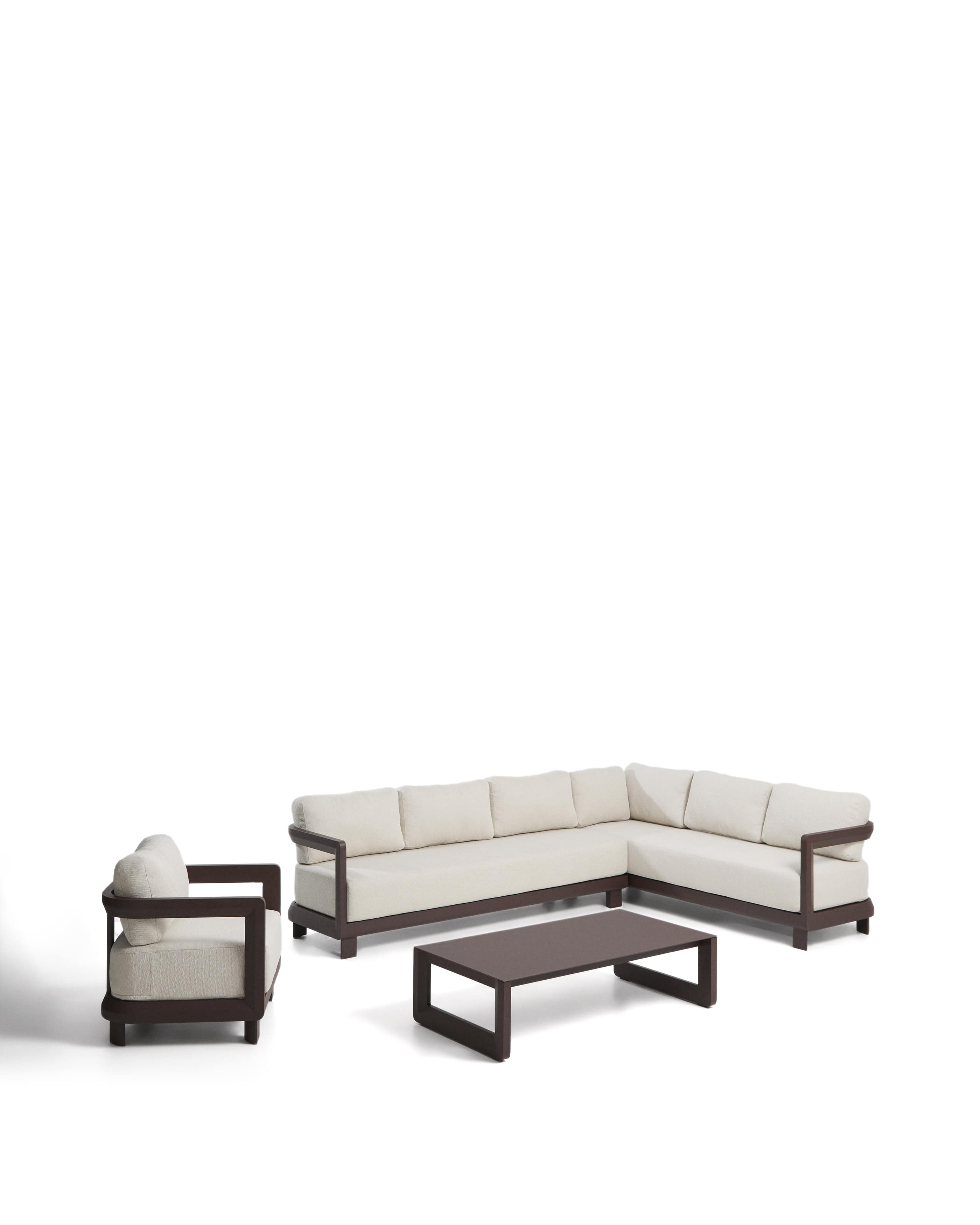 KAVE HOME Gartenlounge-Set NERANO