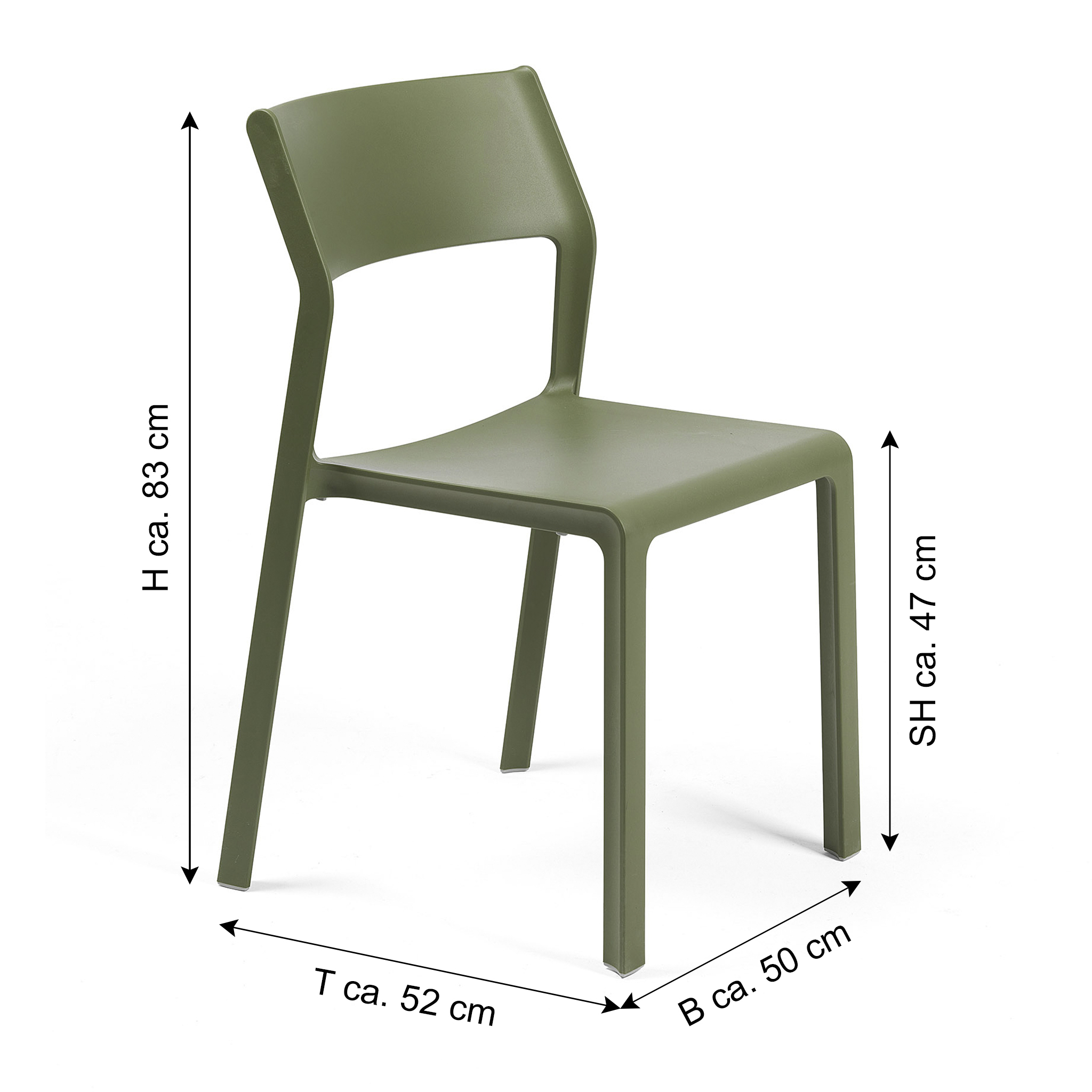 NARDI Gartenstuhl TRILL BISTROT