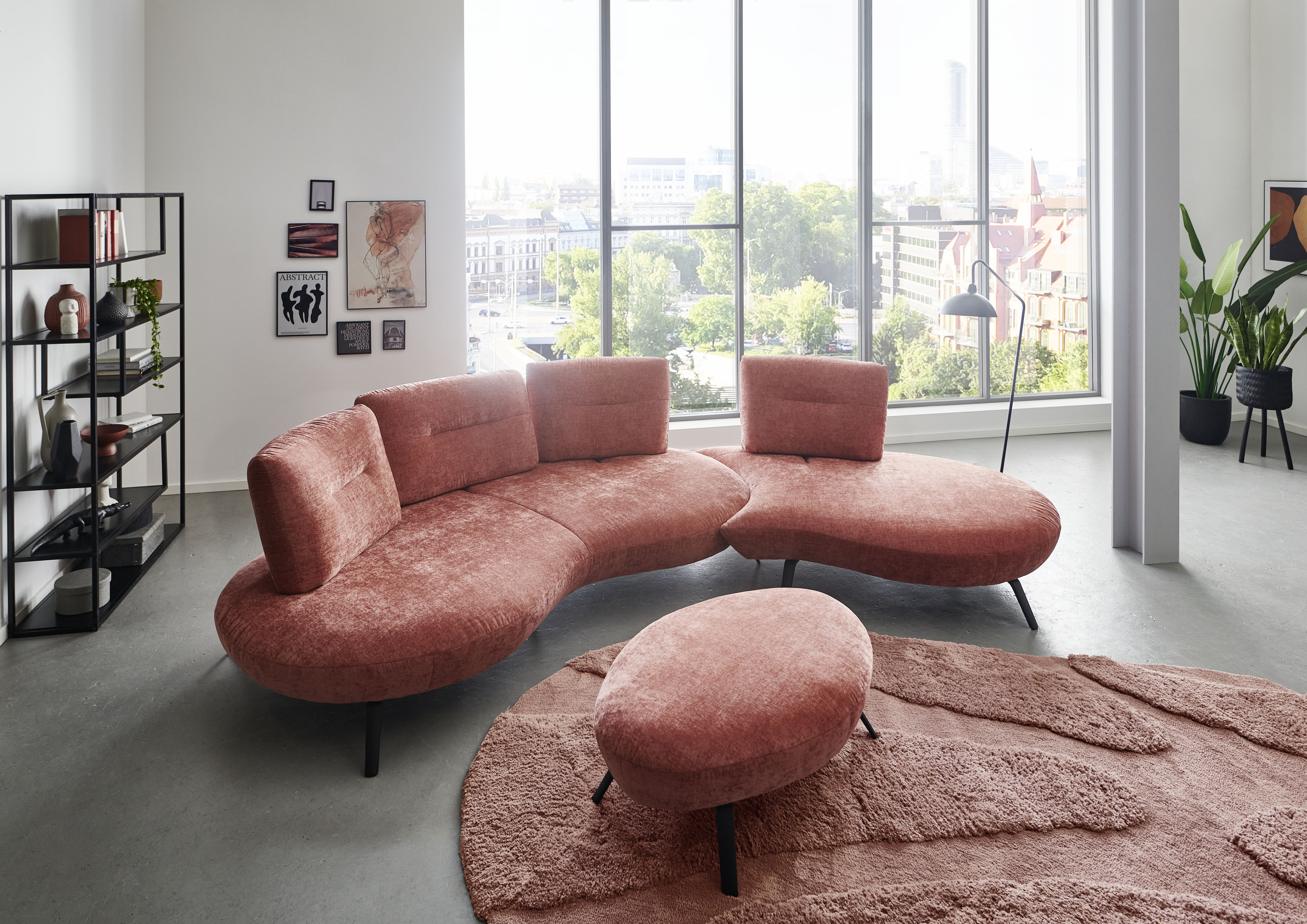 POCO Steinpol footrest CURVE POCO STEINPOL Fußablage CURVE