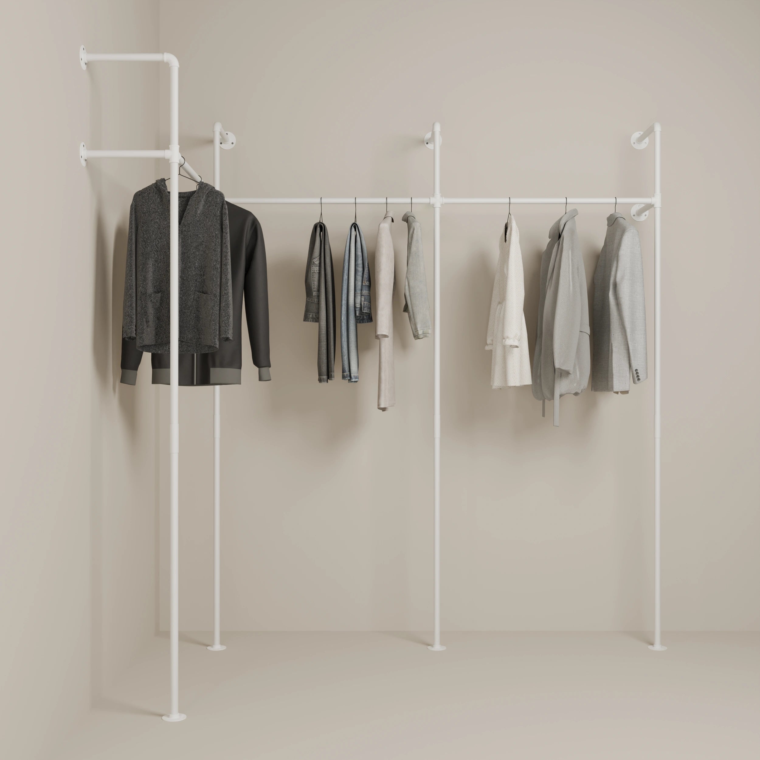 PAMO DESIGN Kleiderstangensystem KIM EDGE 3