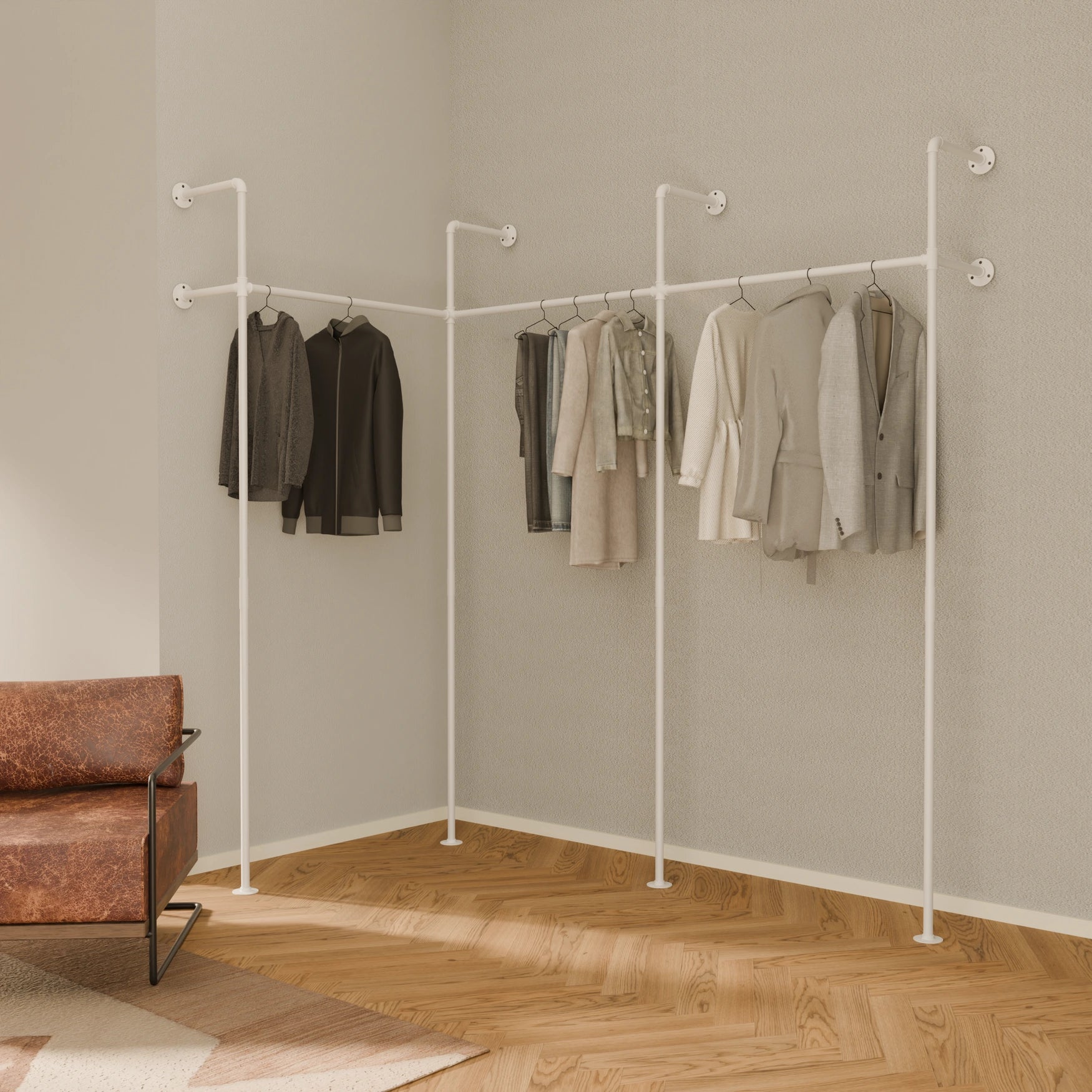 PAMO DESIGN Kleiderstangensystem KIM EDGE 3