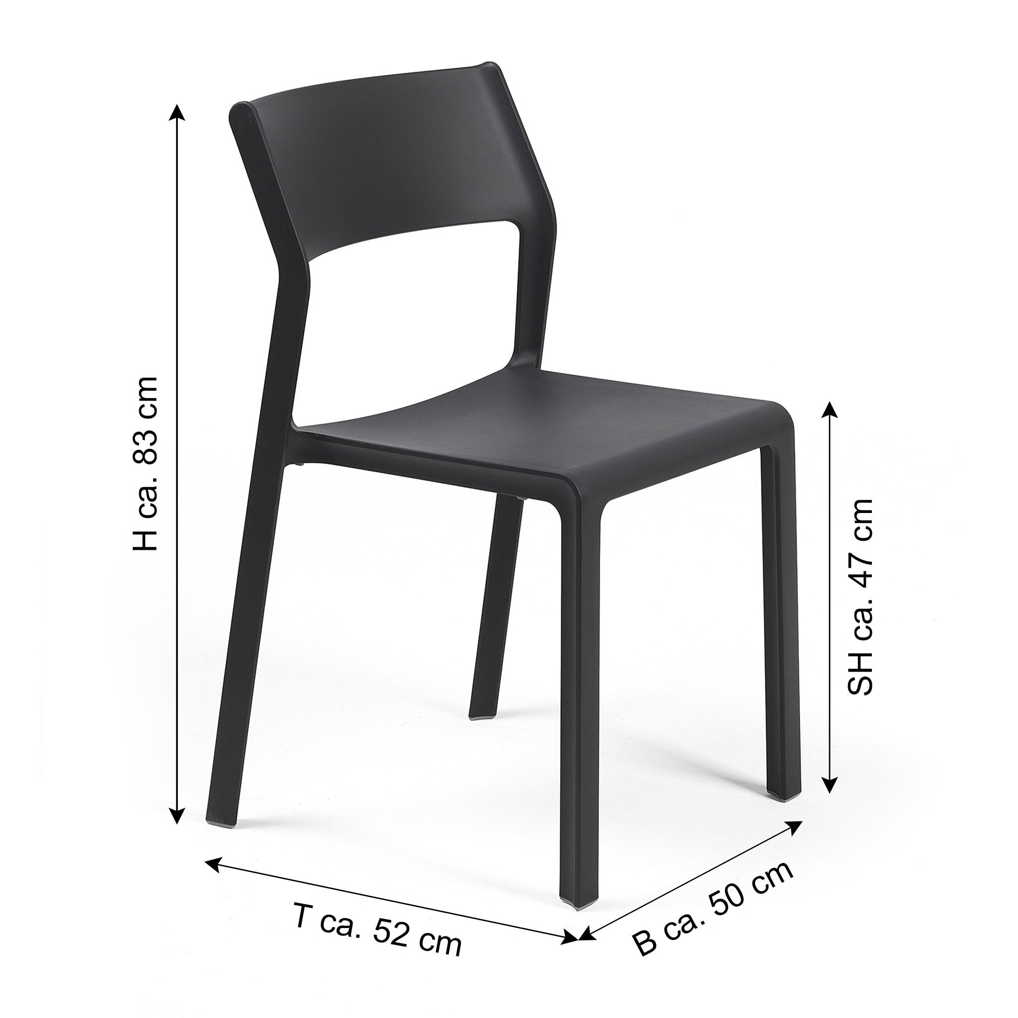 NARDI Gartenstuhl TRILL BISTROT