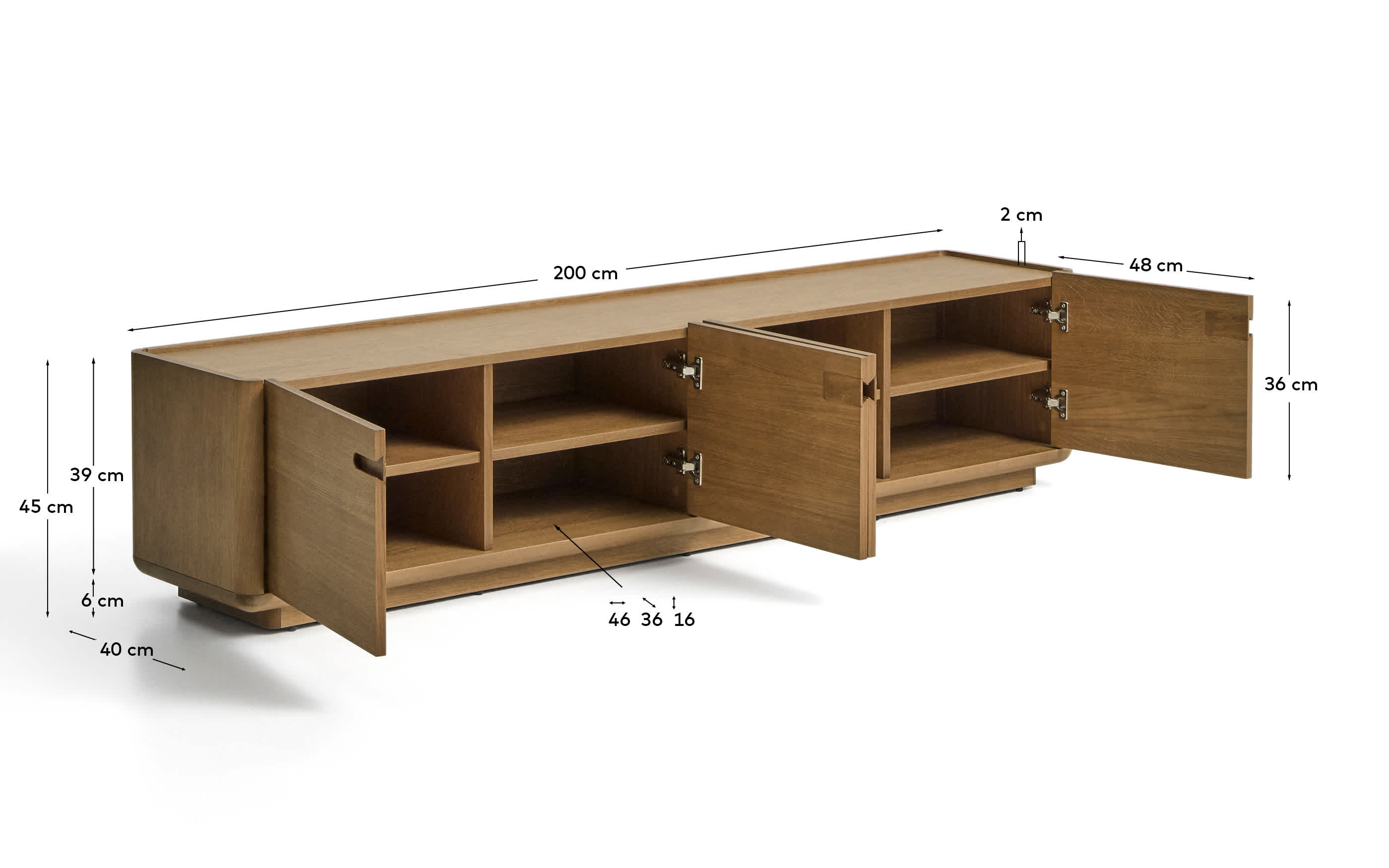 Kave Home ARELIDA Lowboard