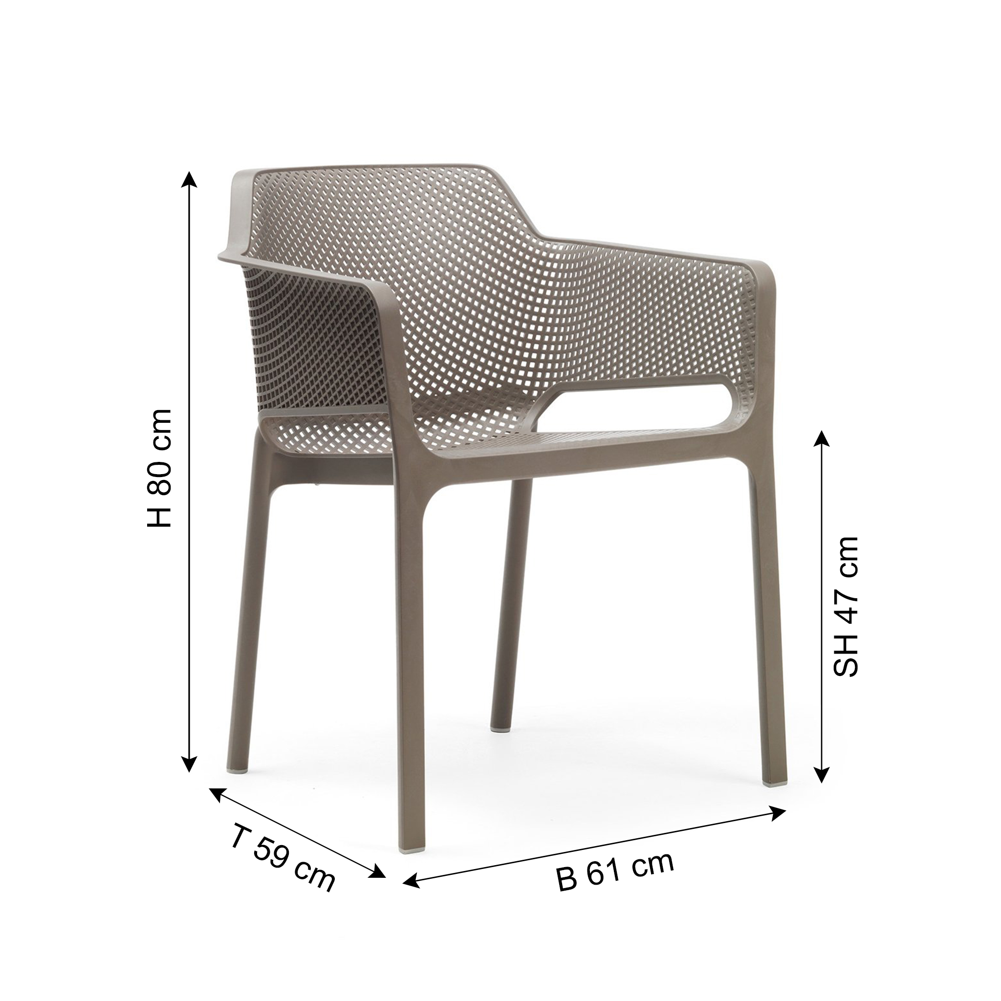 NARDI Gartenstuhl NET