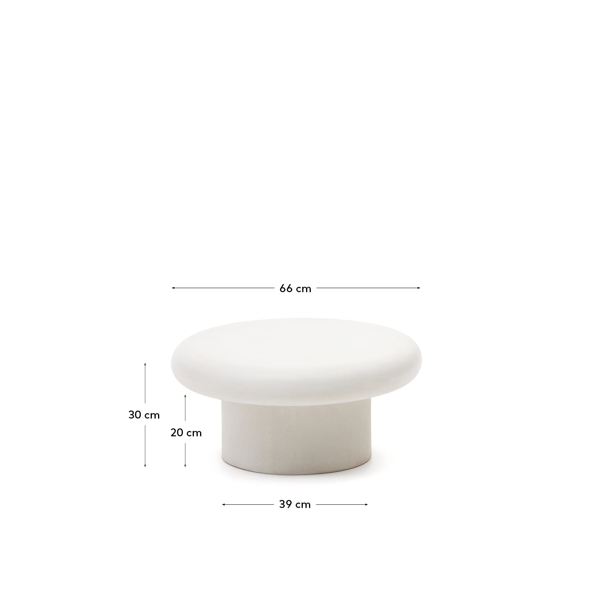 KAVE HOME Couchtisch Outdoor ADDAIA