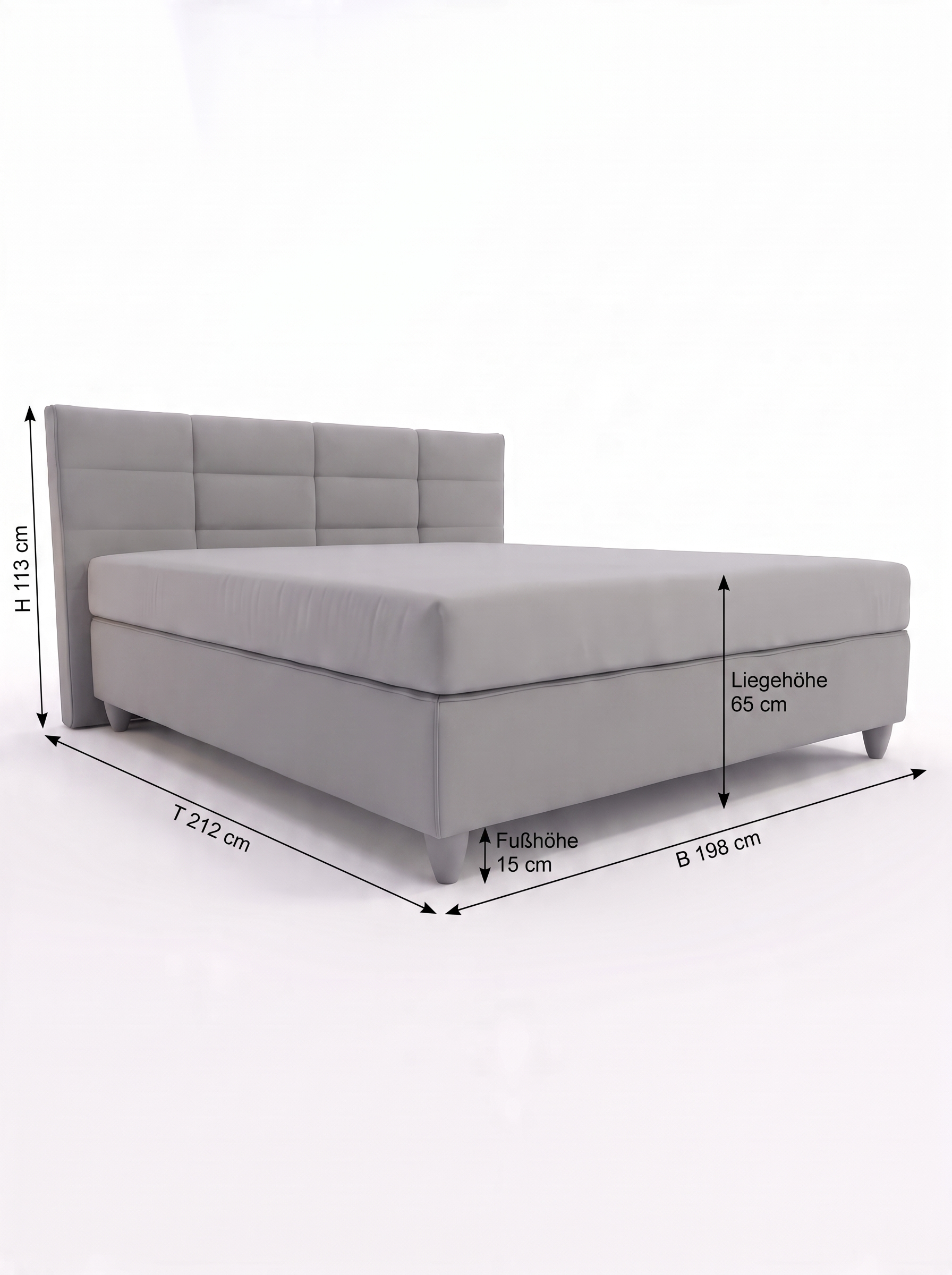 RUF BETTEN Boxspringbett BOTERRA