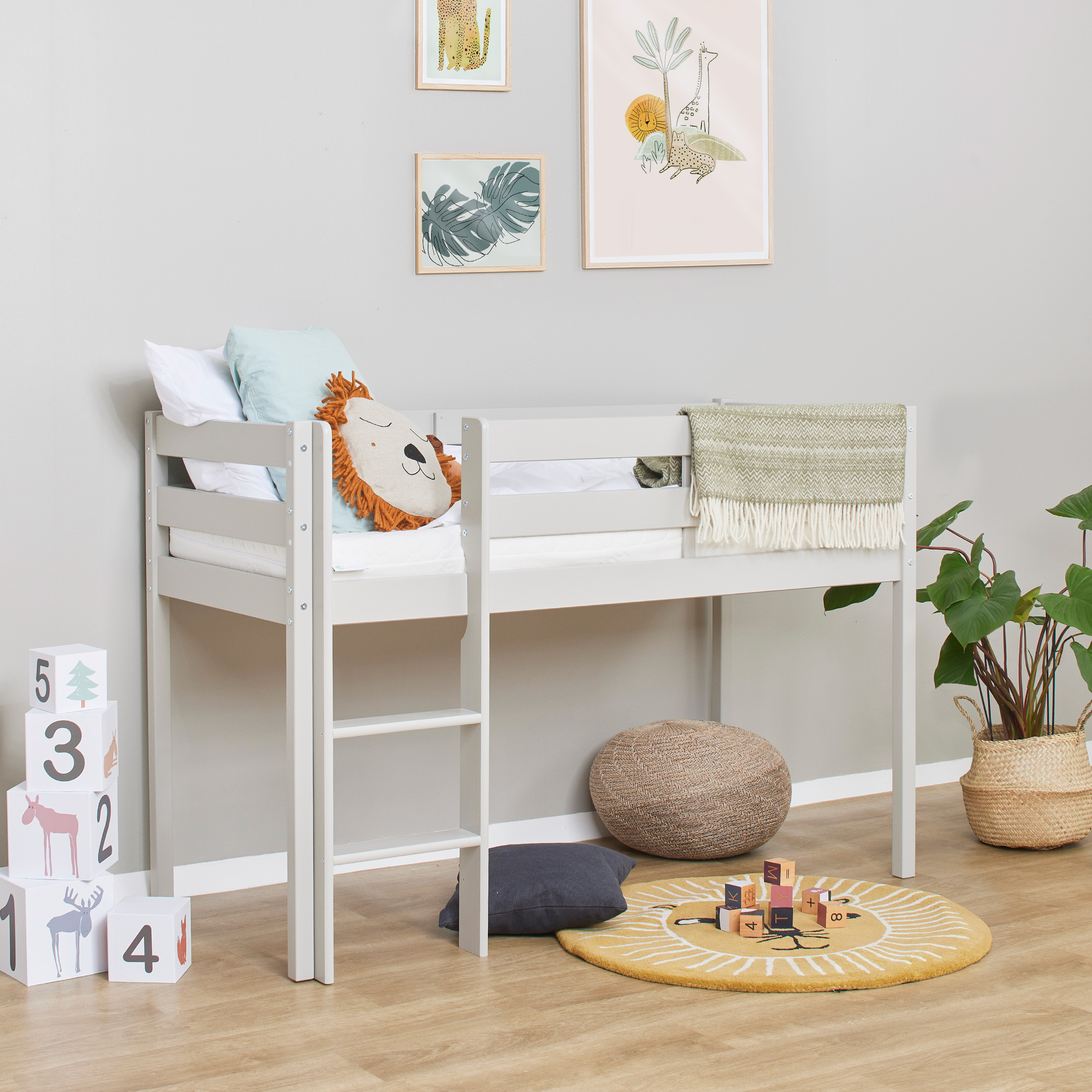 HOPPEKIDS Halbhochbett ECO COMFORT HOPPEKIDS Halbhochbett ECO COMFORT