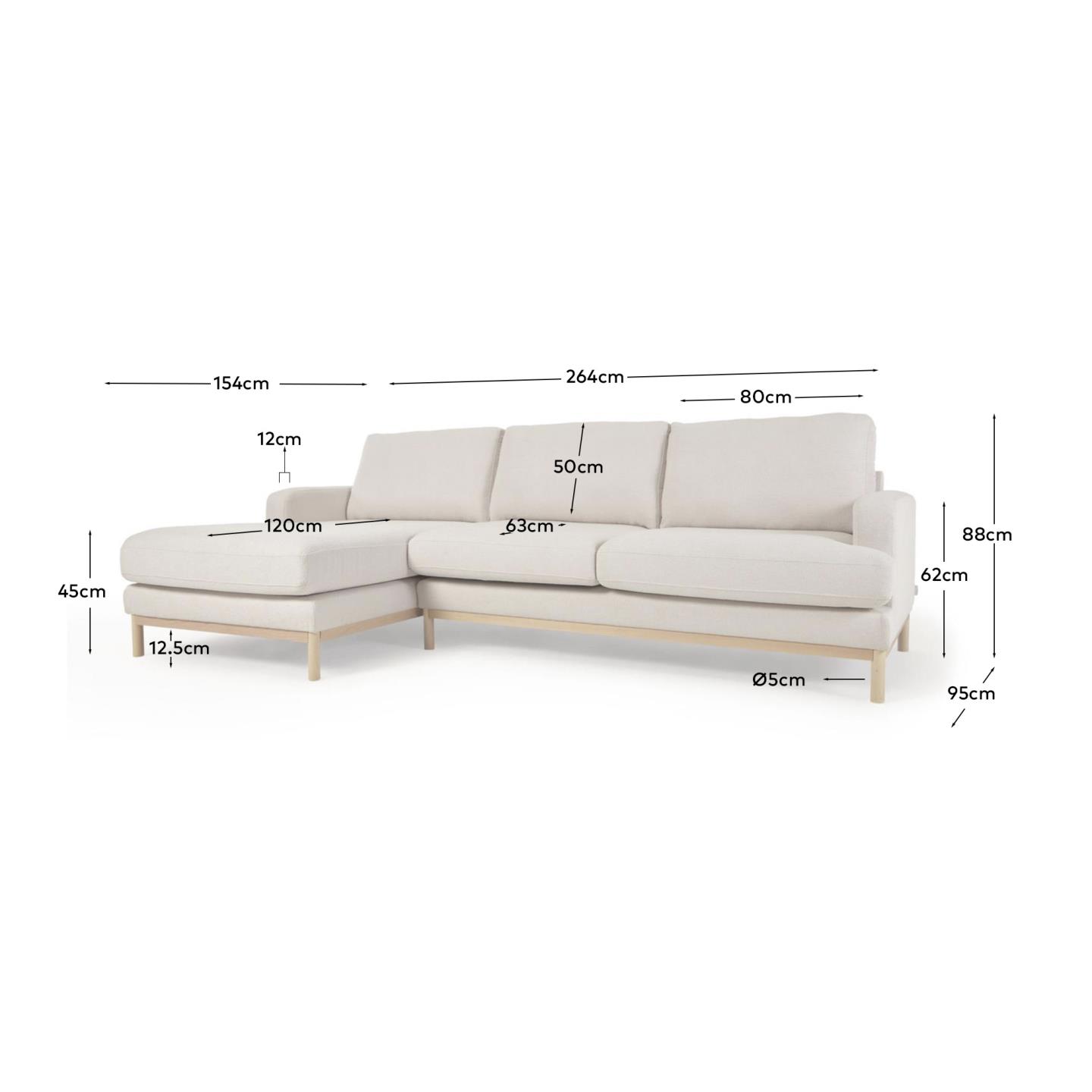 KAVE HOME Sofa MIHAELA KAVE HOME Sofa MIHAELA