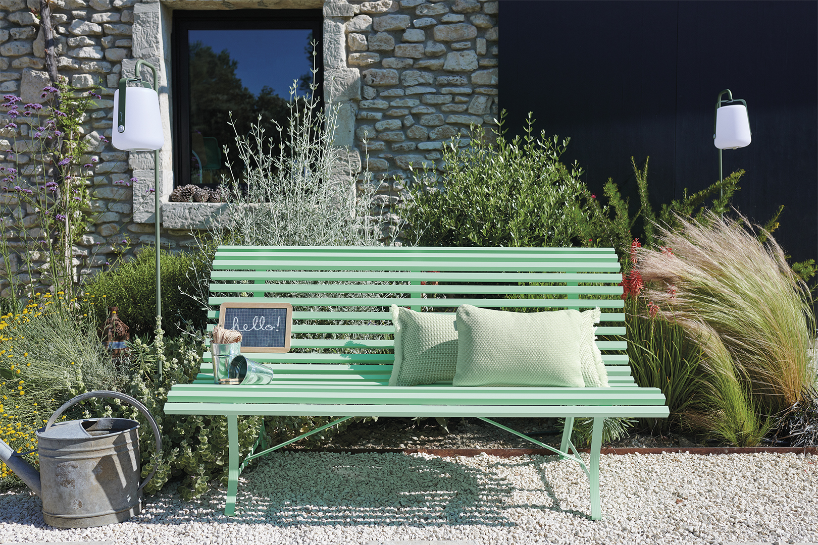 Fermob garden bench LOUISIANE