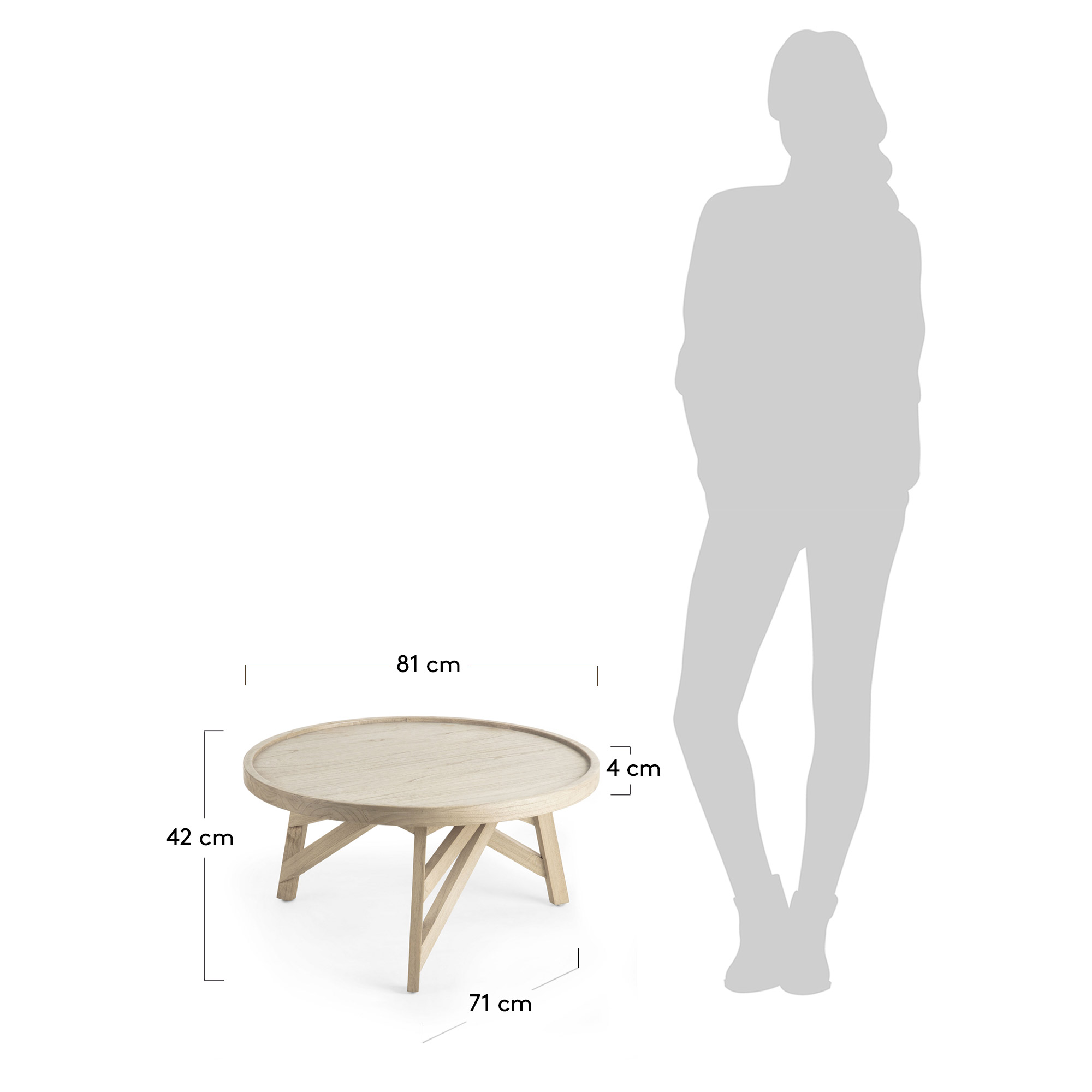 KAVE HOME Couchtisch TENDA KAVE HOME Couchtisch TENDA