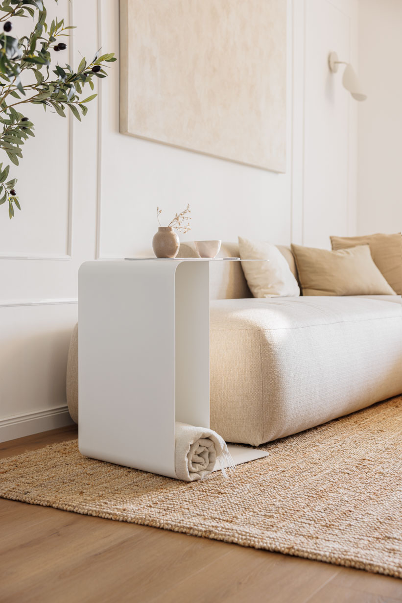 METALLBUDE Table d'appoint COSMO