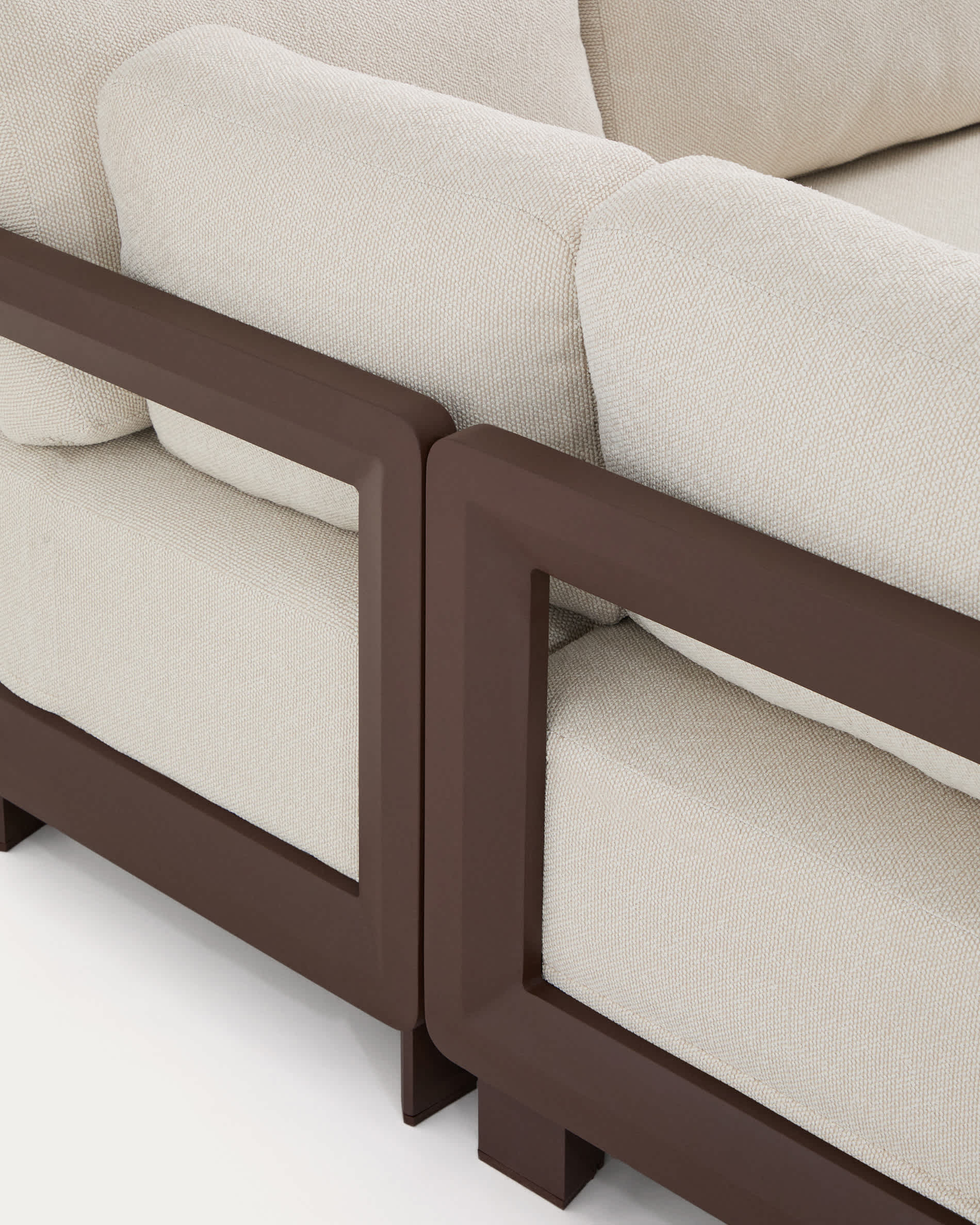 KAVE HOME Ensemble salon de jardin NERANO