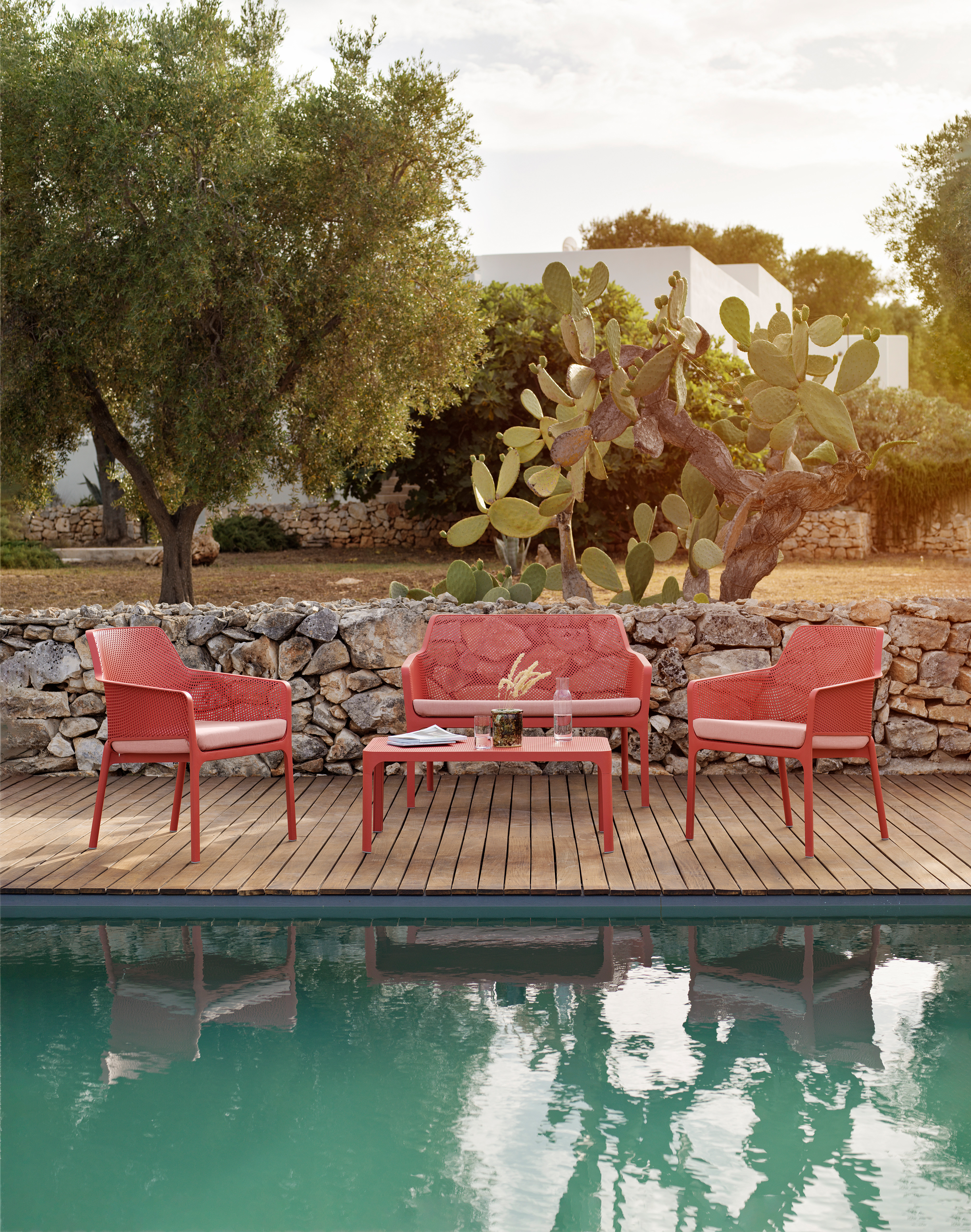 NARDI Gartenbank NET BENCH