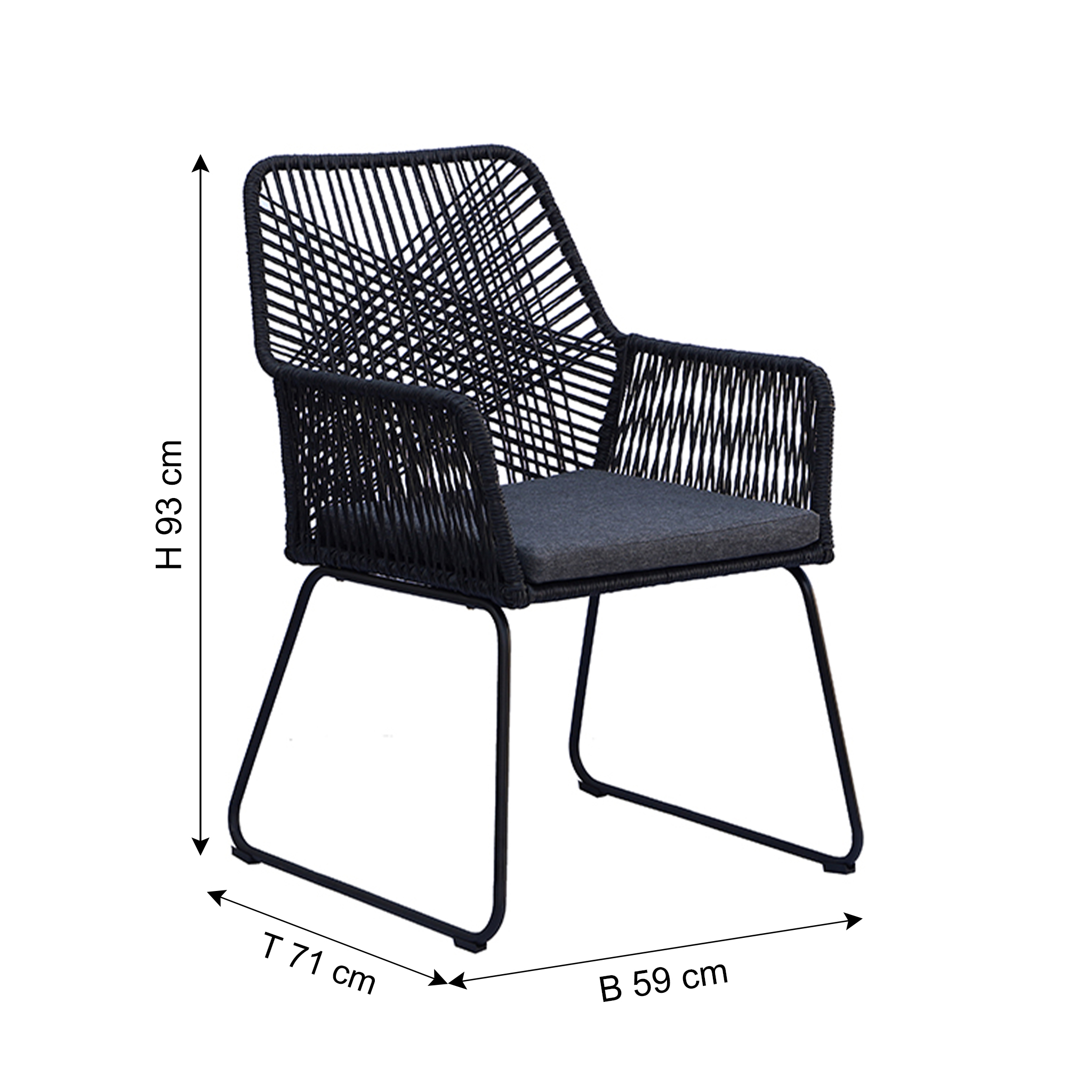 Chaise de jardin Faee TABARCA