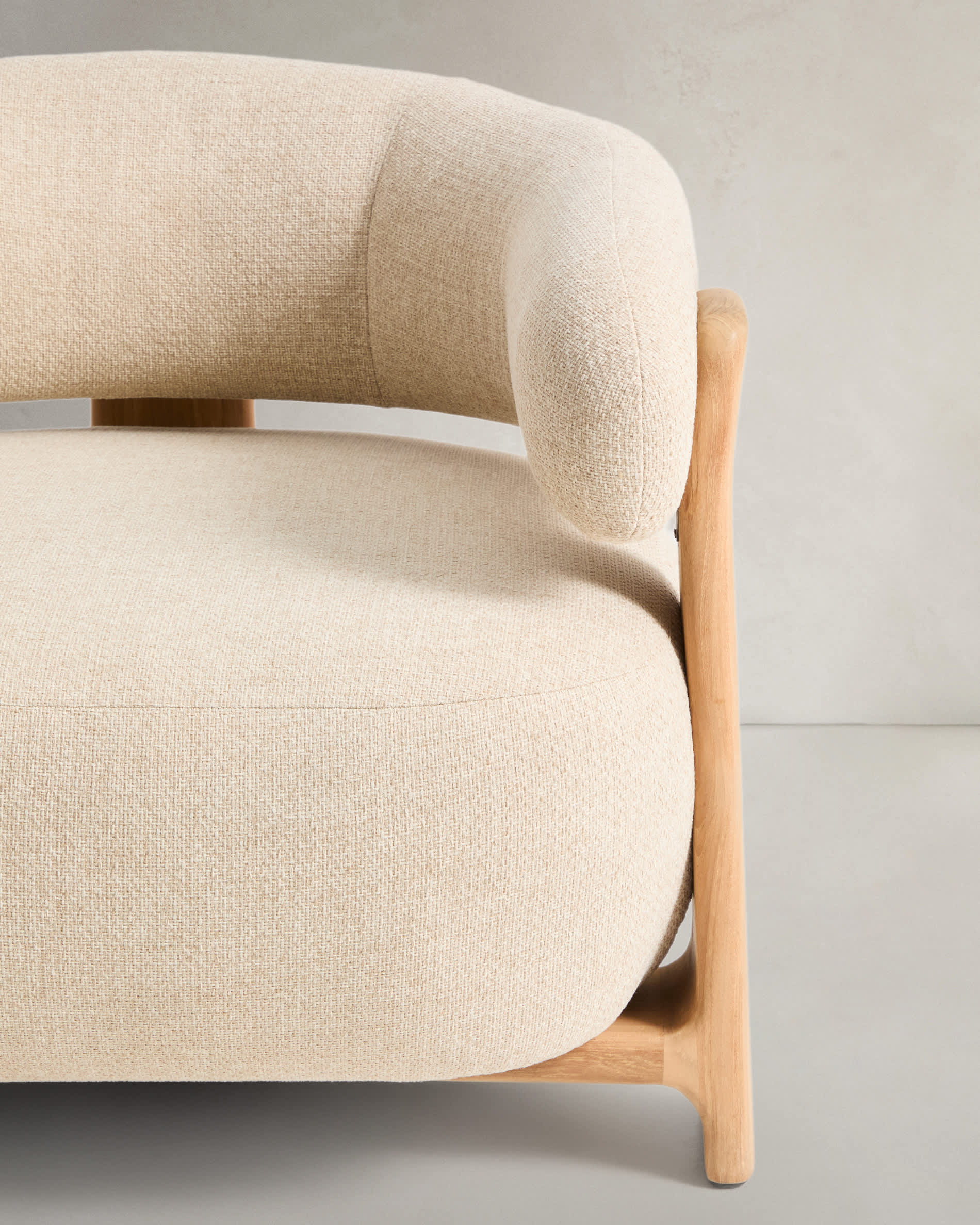 KAVE HOME Fauteuil de jardin GRANITE