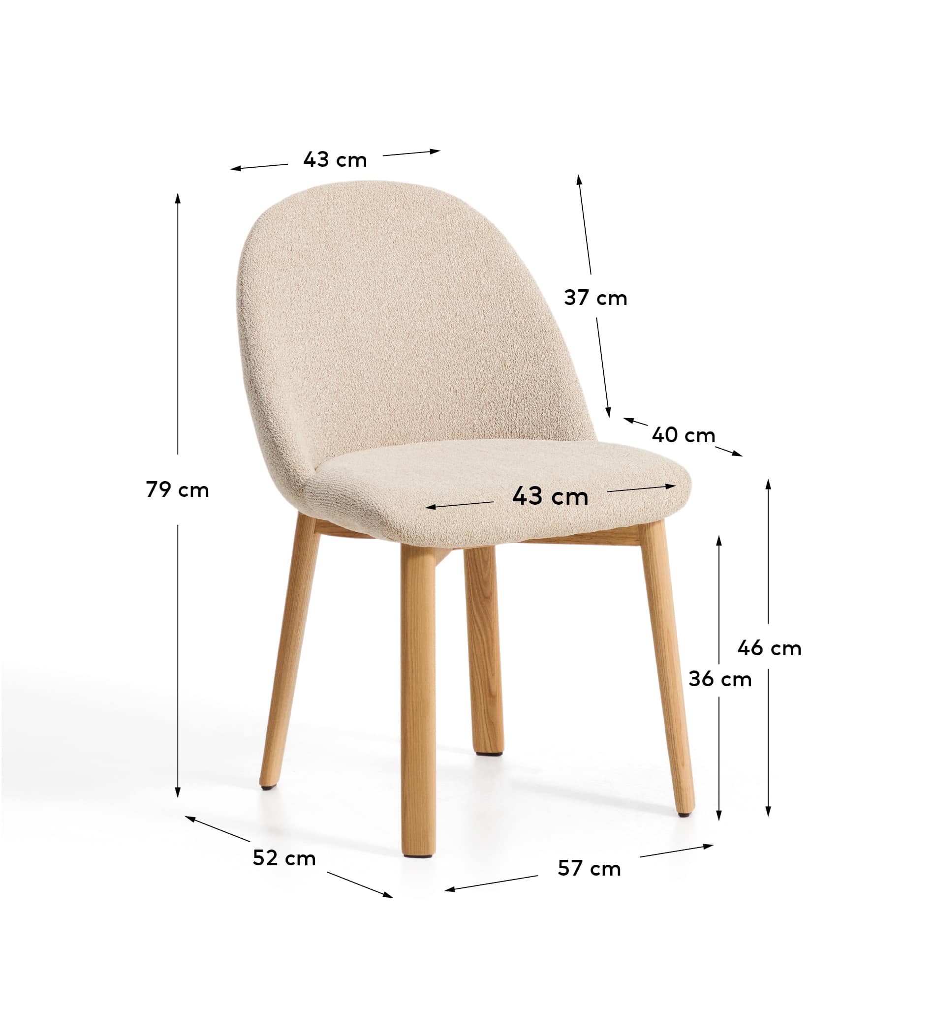 KAVE HOME Stuhl MEILA
