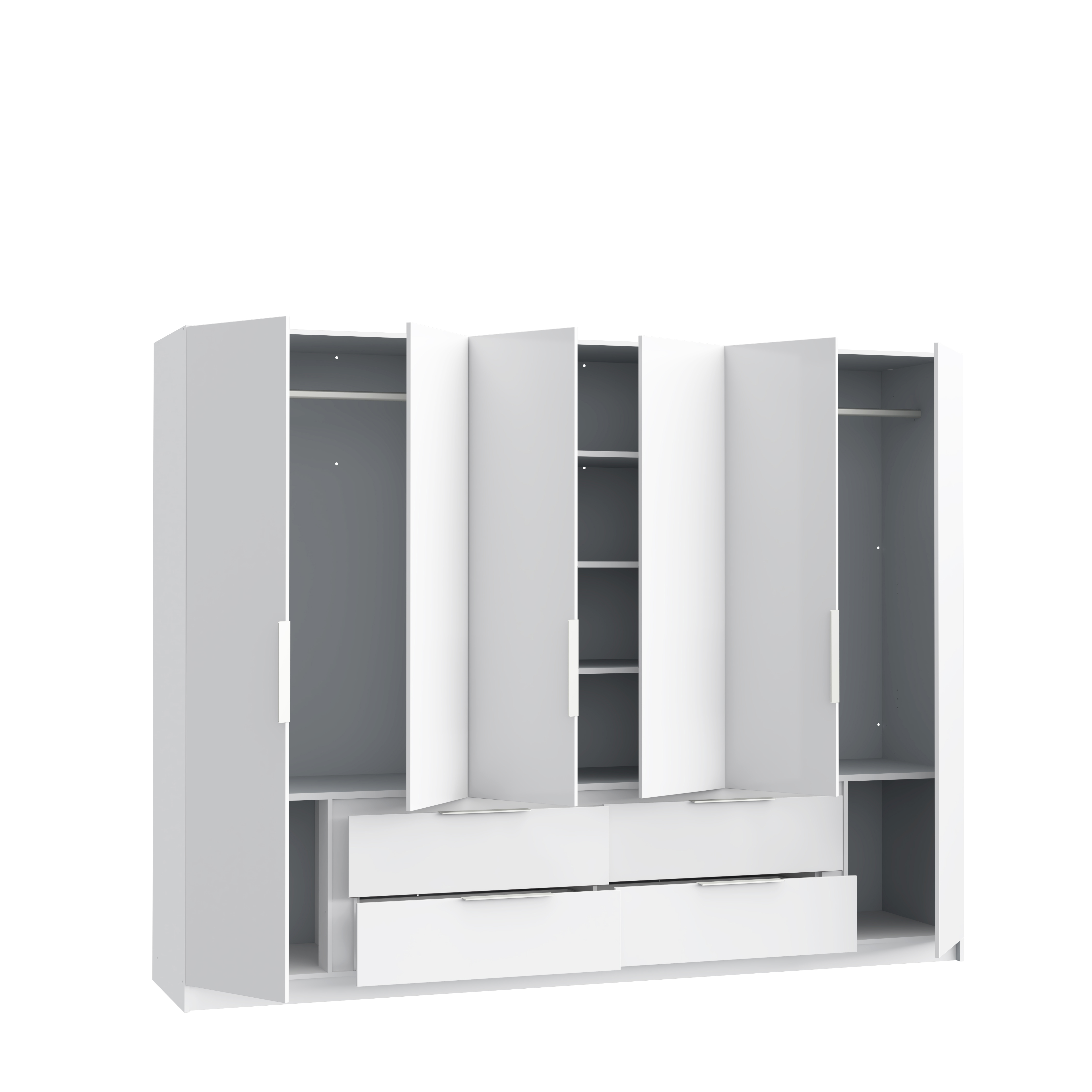 FORTE Kleiderschrank LUANO