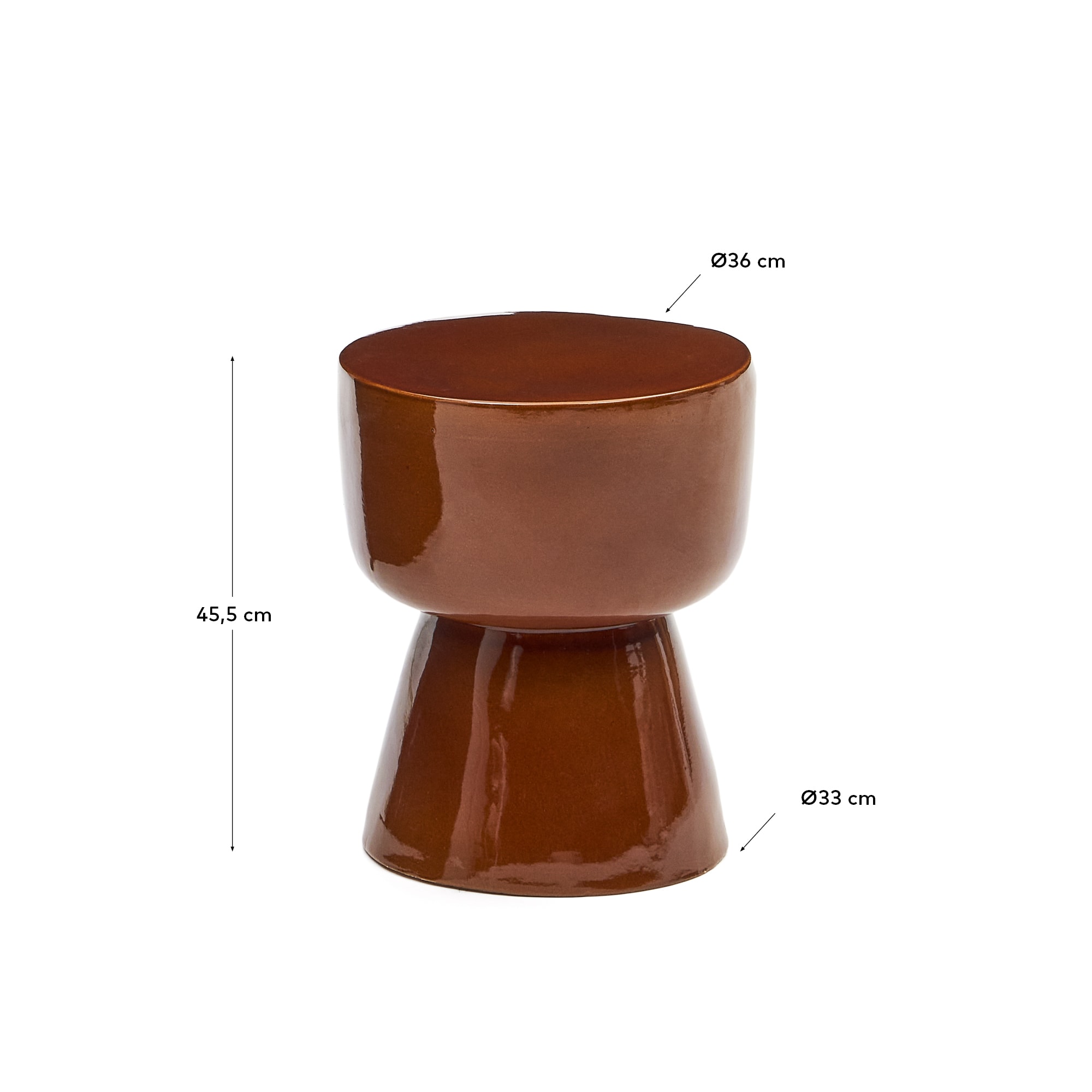 Kave Home Table d'appoint « Outdoor » MESQUIDA