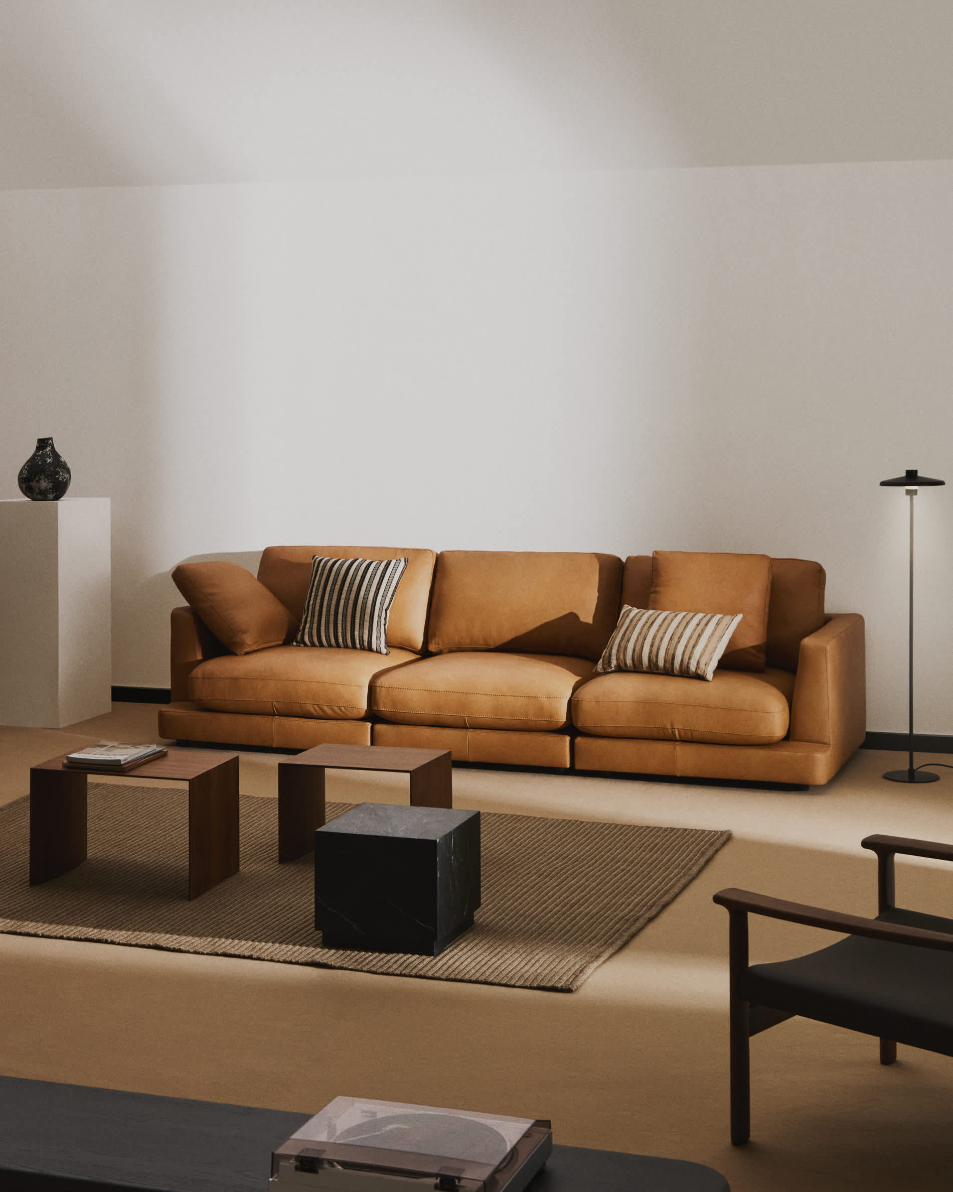 KAVE HOME Sofa LEATHER GALA