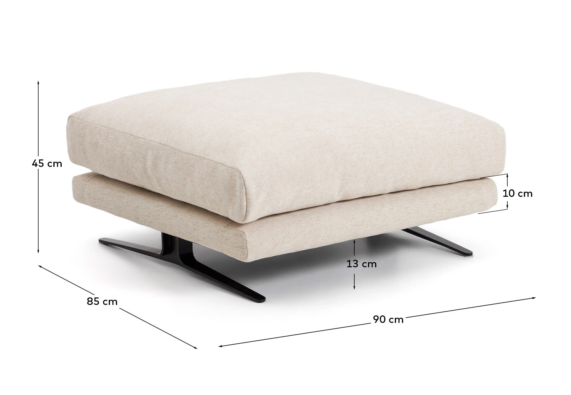 Kave Home VELIRO Footstool