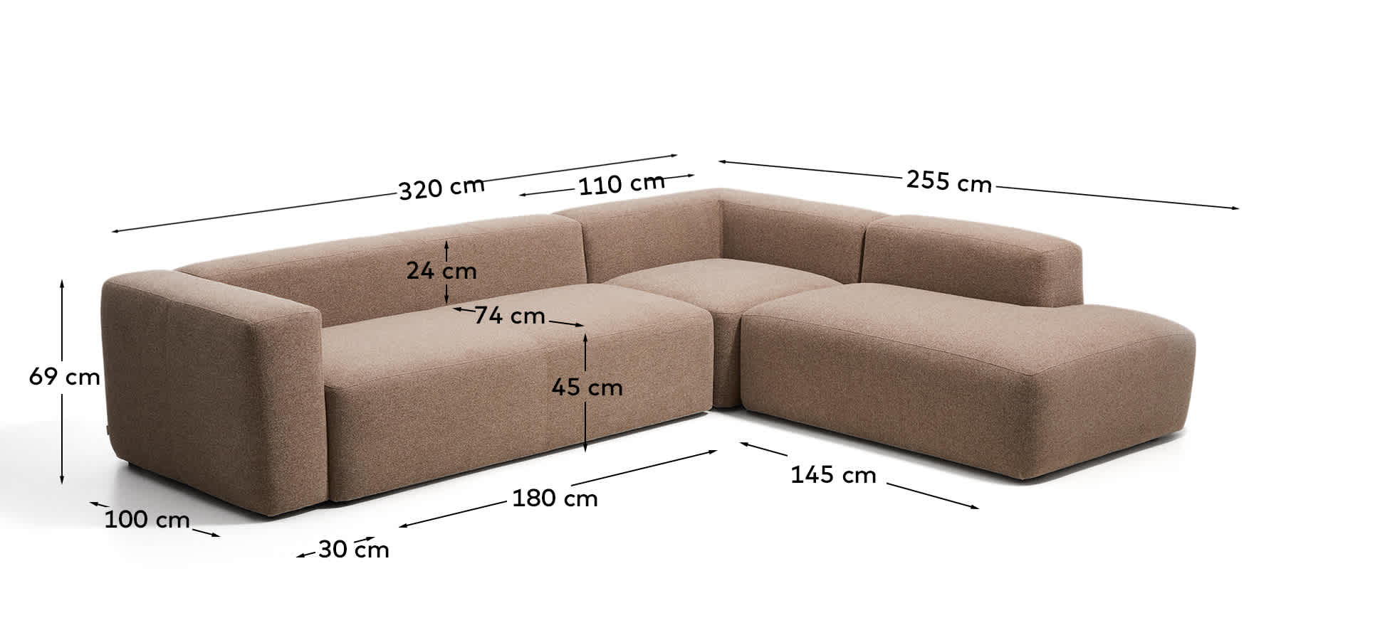 KAVE HOME Sofa BLOK