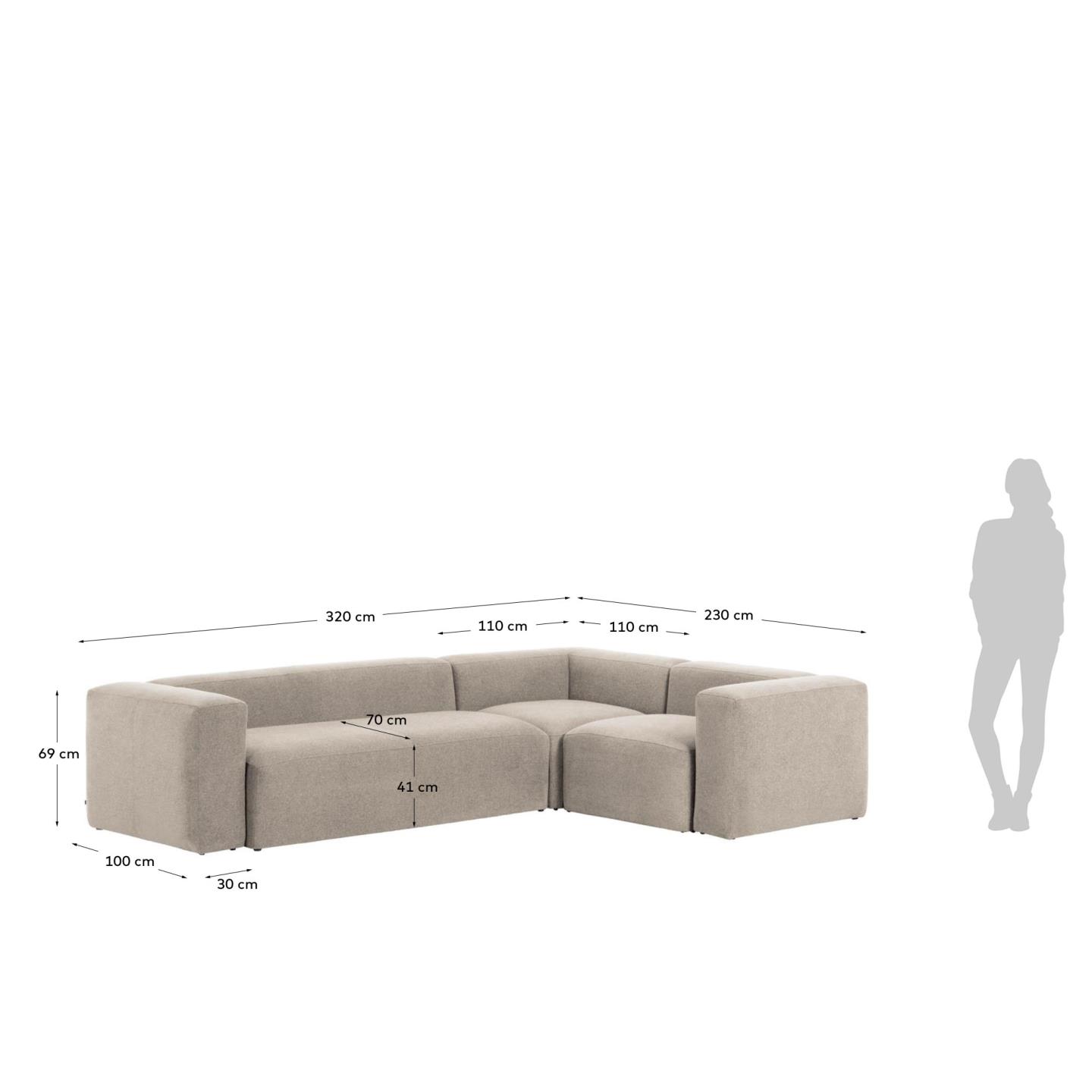 Canapé BLOK de Kave Home