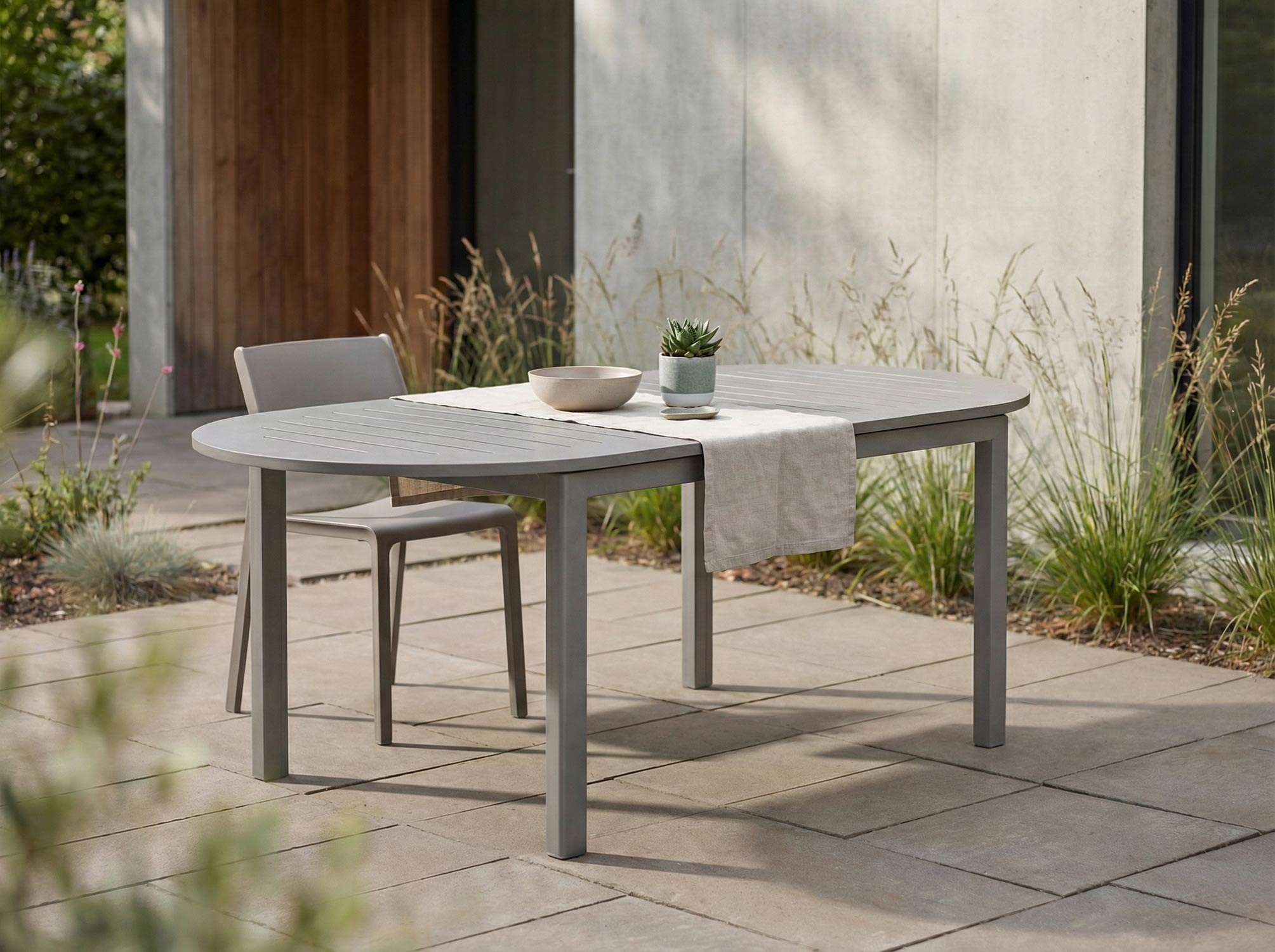 BRAFAB Table de jardin LOMMA ELIPSE