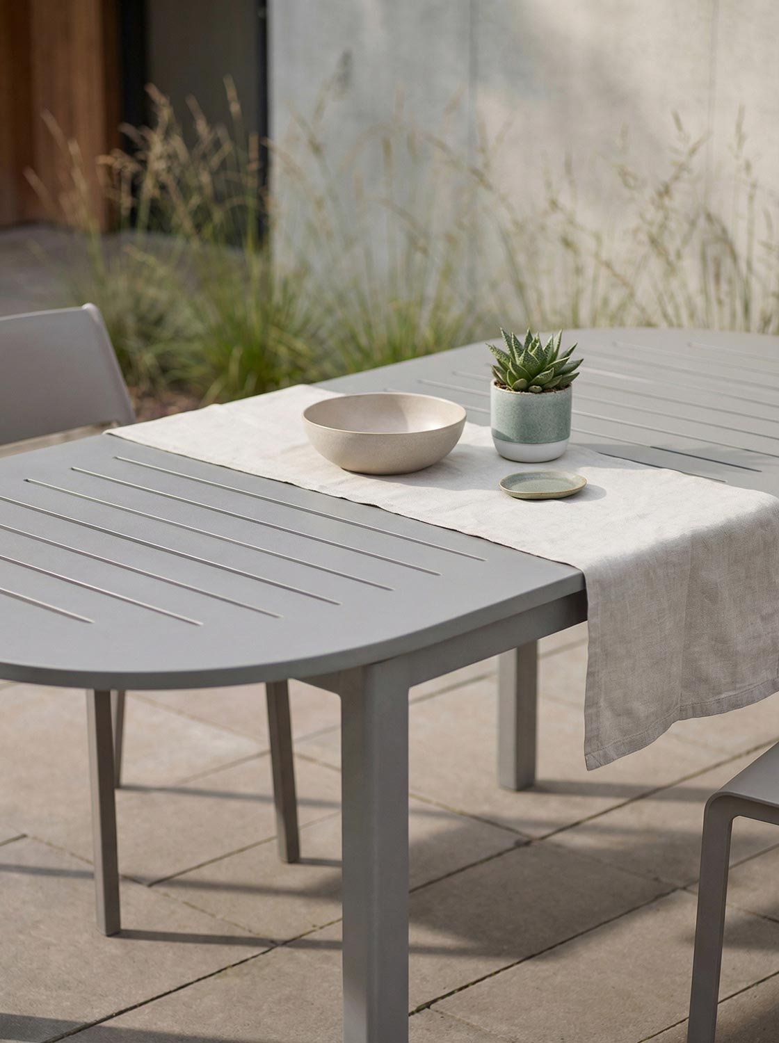 Brafab garden table LOMMA ELIPSE