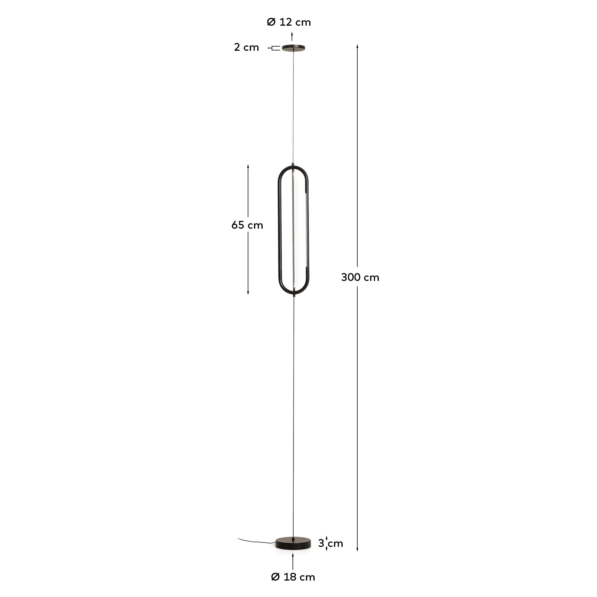 KAVE HOME Deckenleuchte BOW