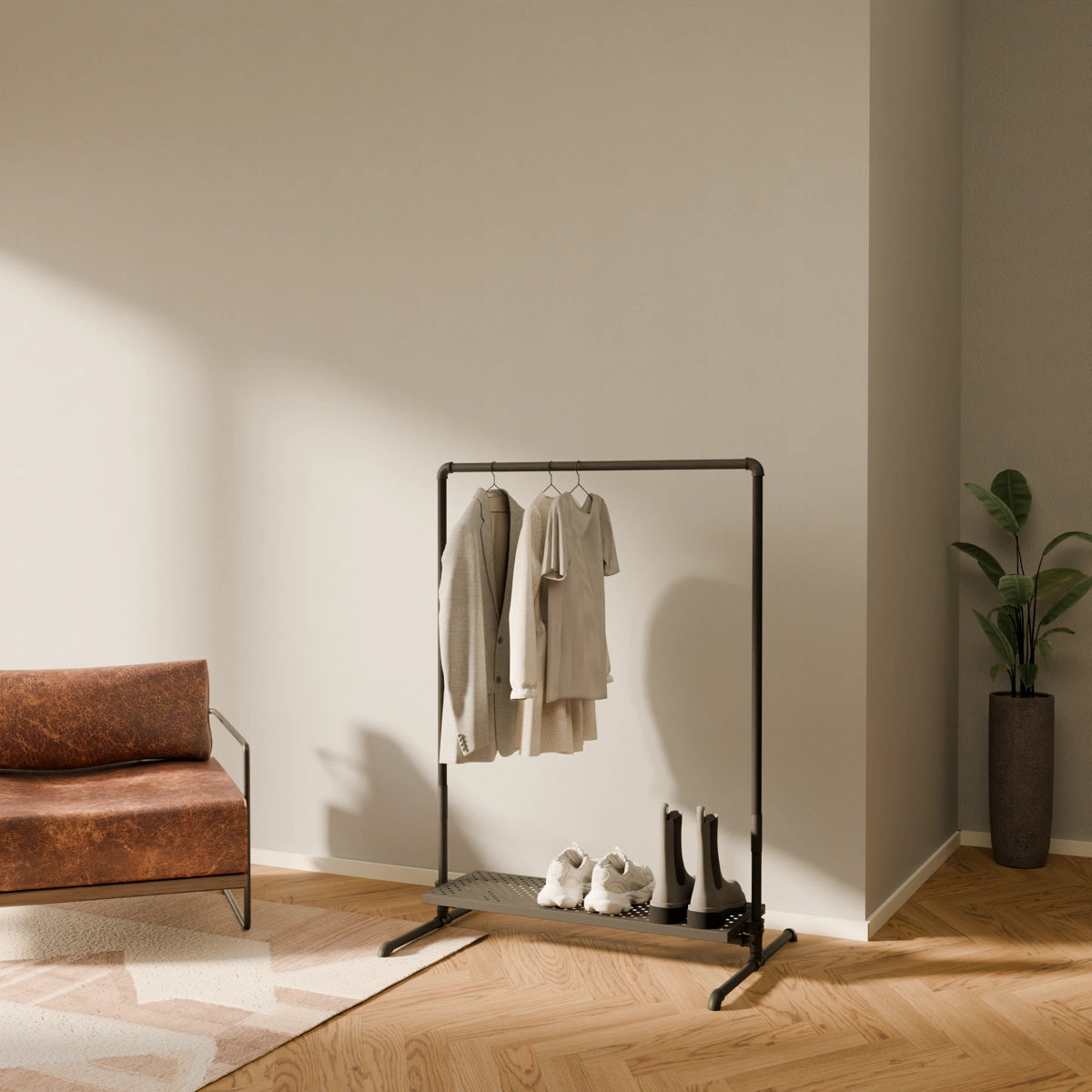 PAMO Kleiderständer LAS LOW 1 METAL