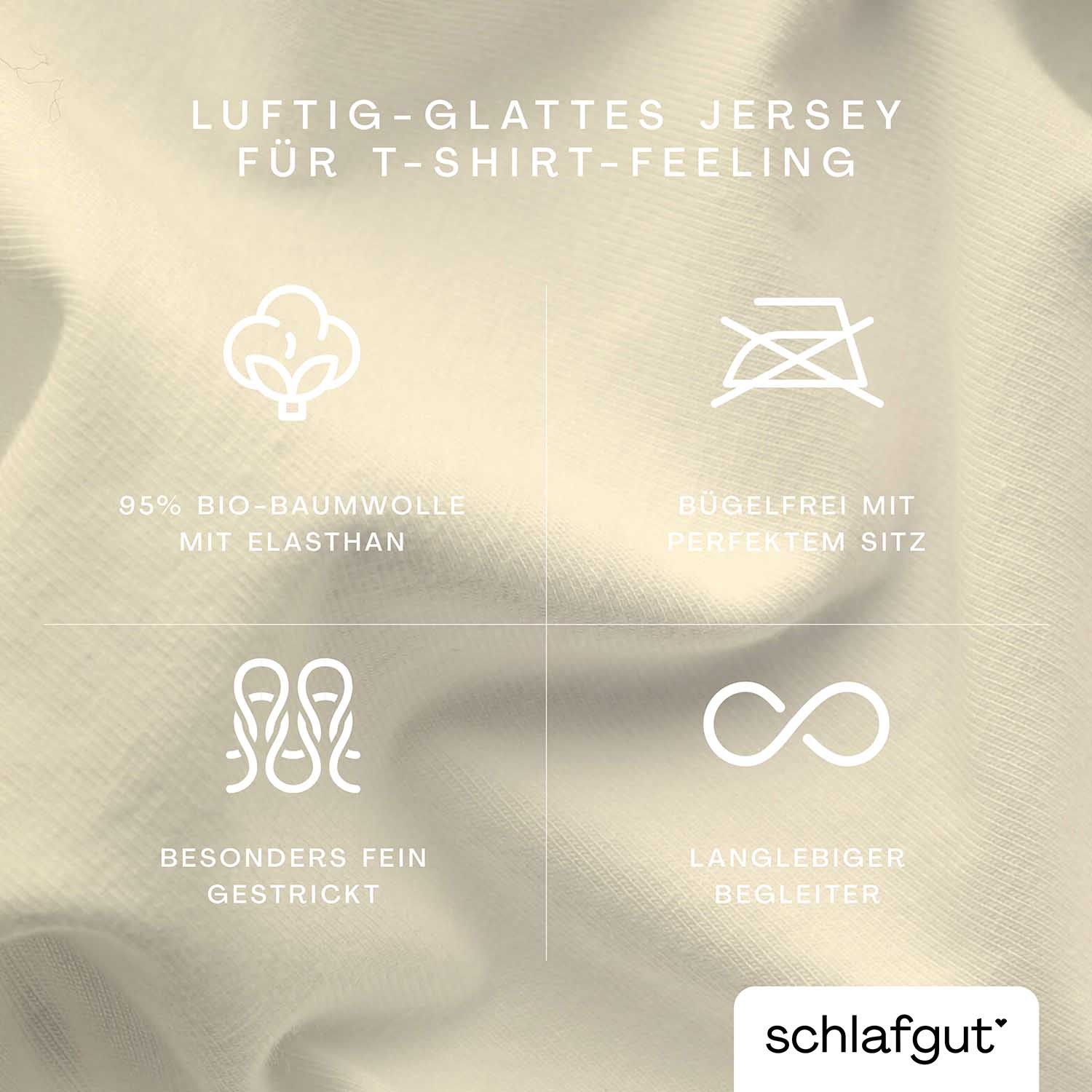 SCHLAFGUT Kissenbezug PURE