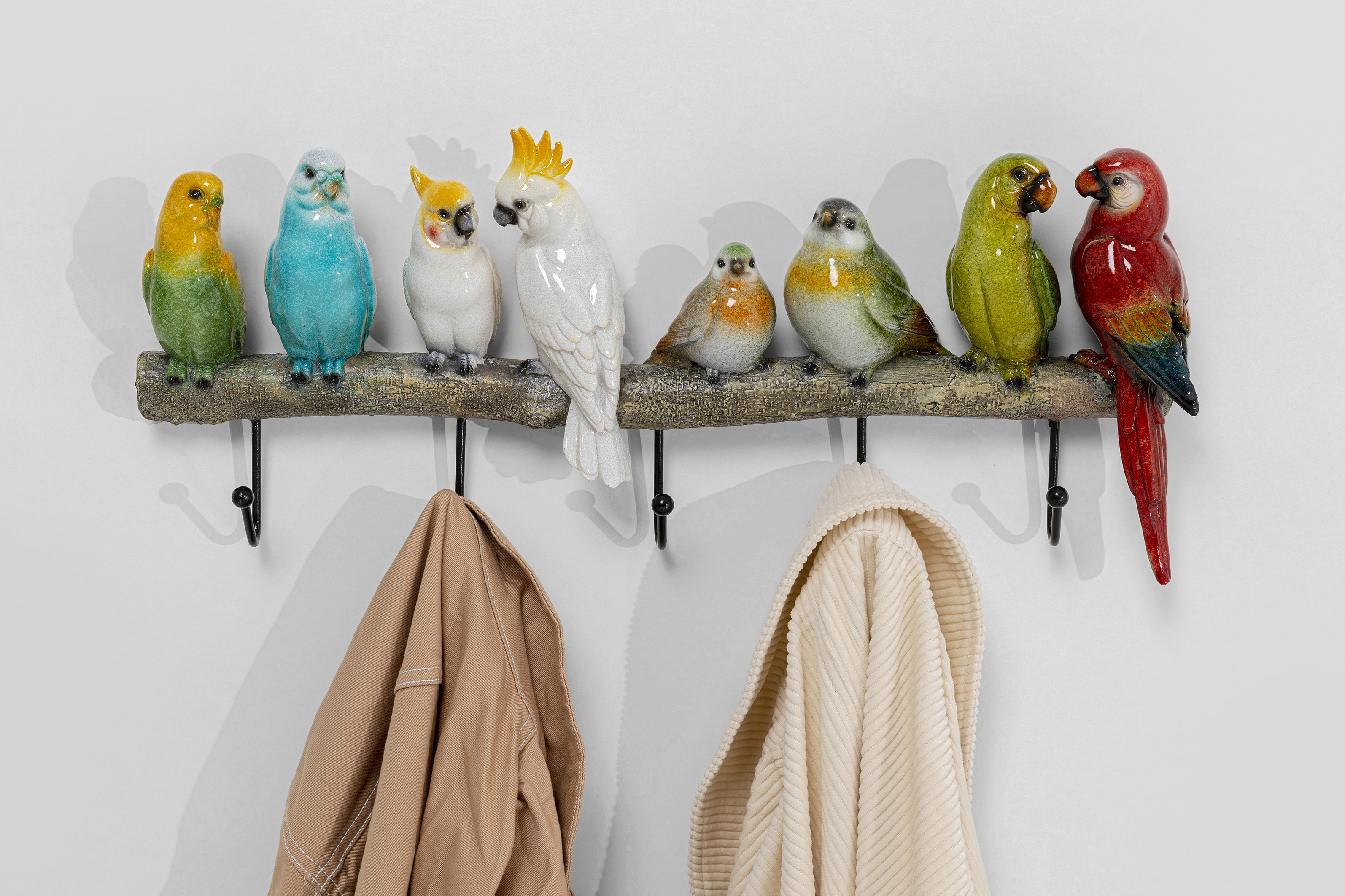 KARE Wandgarderobe EXOTIC BIRDS