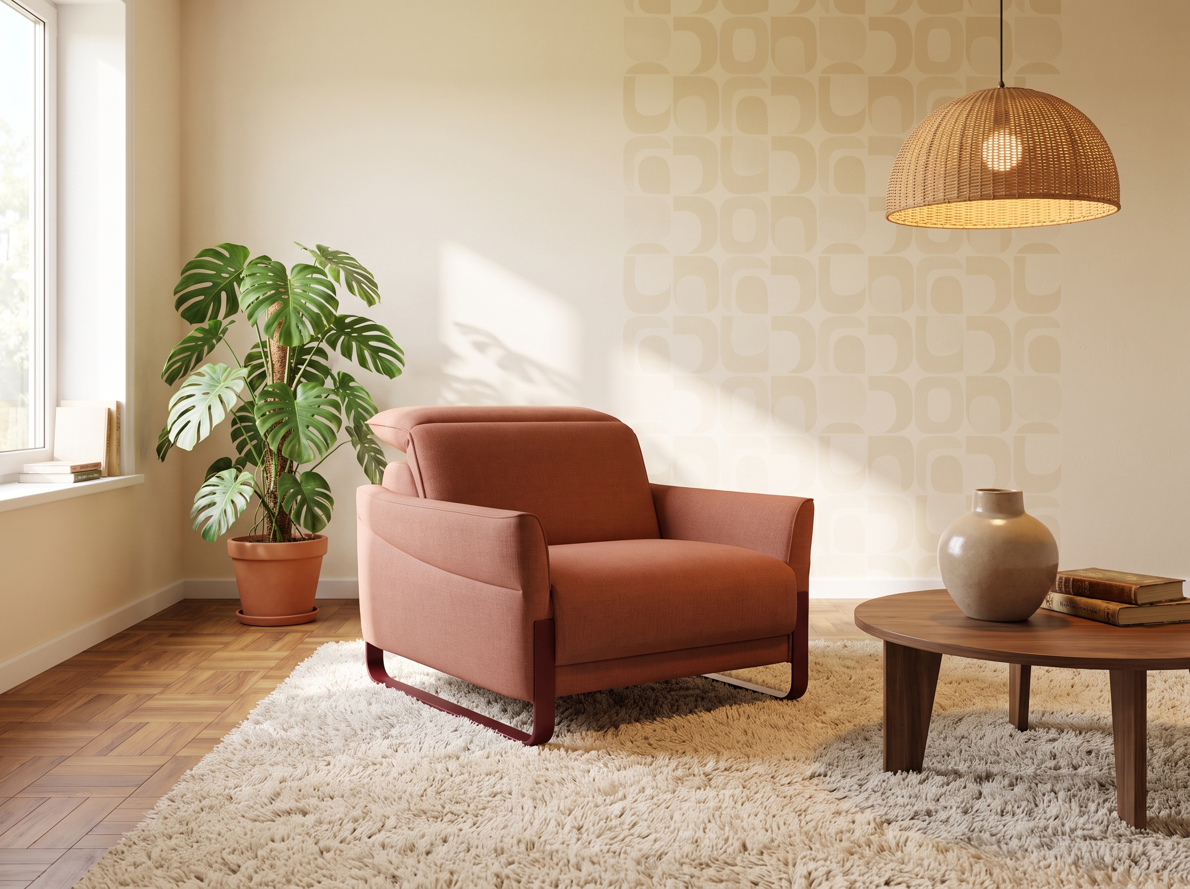 ROM 1961, modèle de fauteuil SERENO