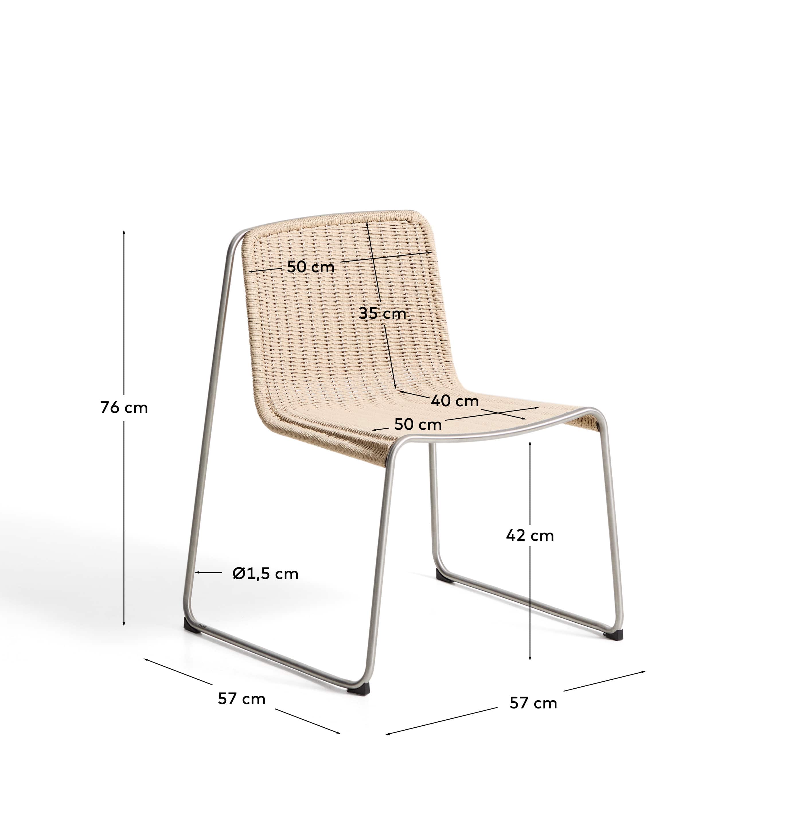 KAVE HOME Gartenstuhl TAVARI