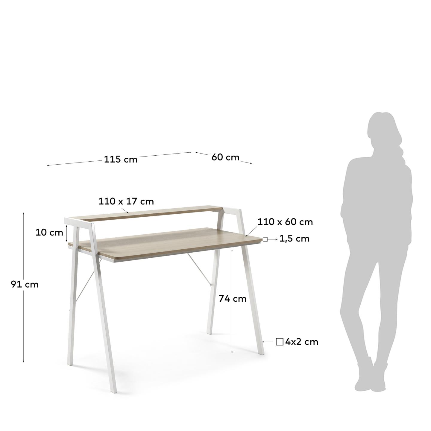 KAVE HOME Schreibtisch AARHUS KAVE HOME Schreibtisch AARHUS