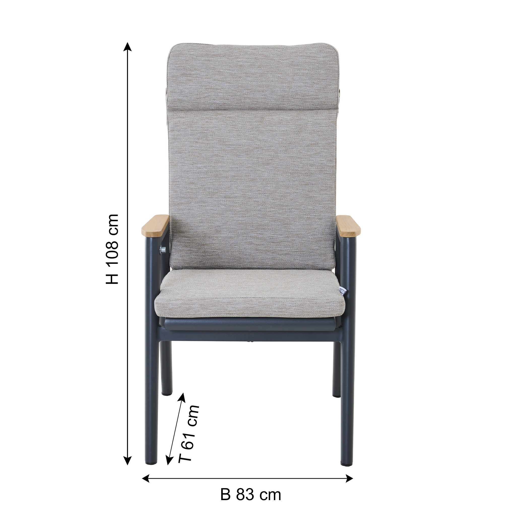 MONDO  Gartenstuhl LATEA