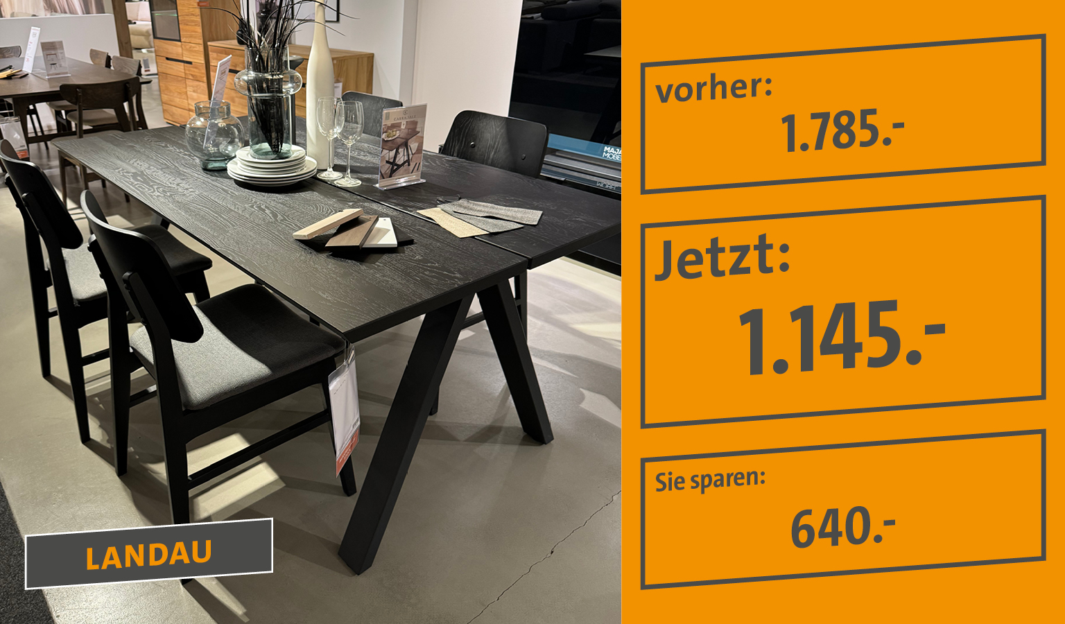 Markenmöbel Abverkauf