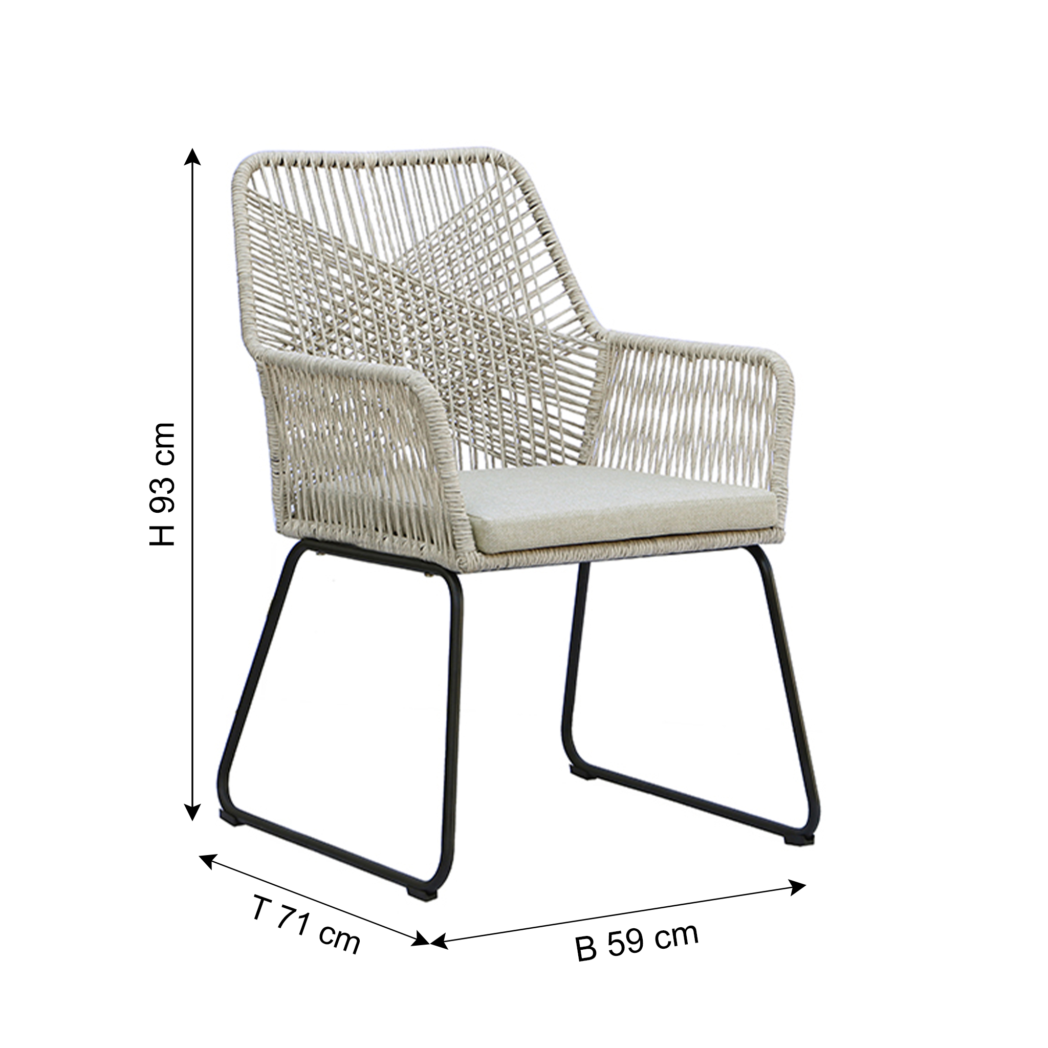 FAEE Gartenstuhl TABARCA