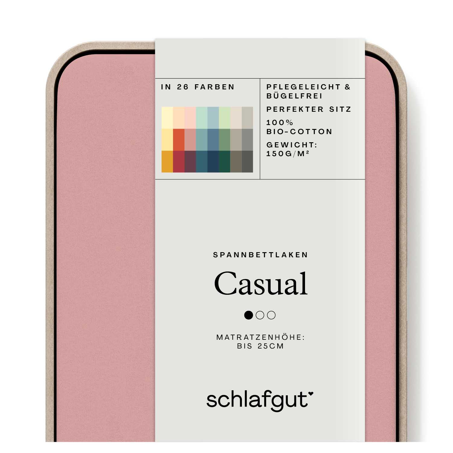 SCHLAFGUT Drap-housse CASUAL