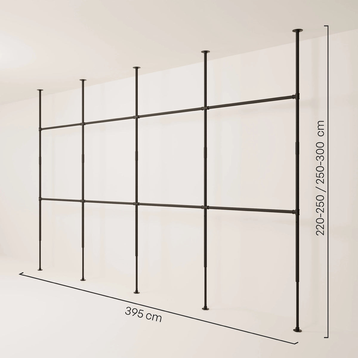 PAMO Kleiderstangensystem LOFT 4