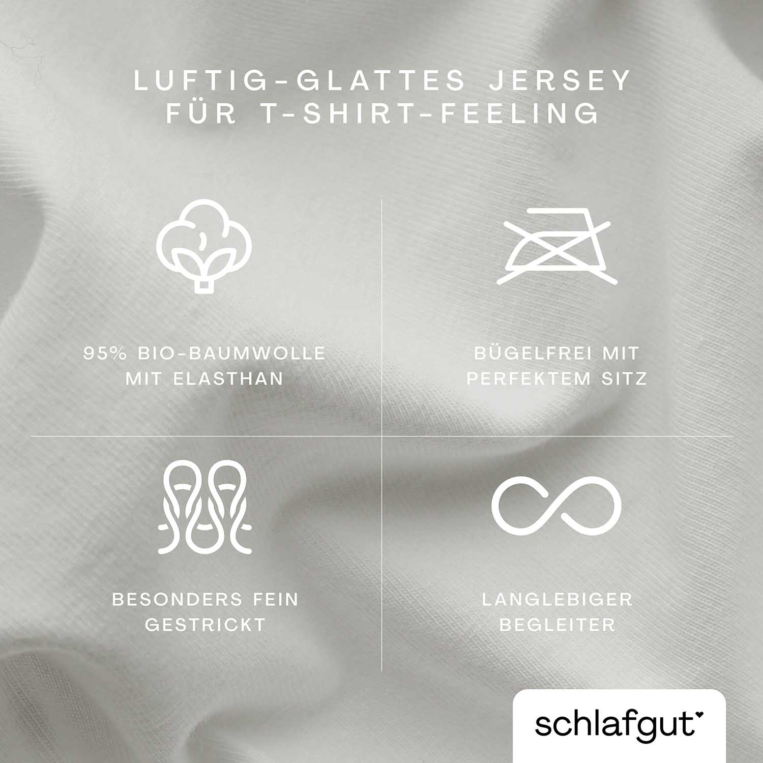 SCHLAFGUT Kissenbezug PURE