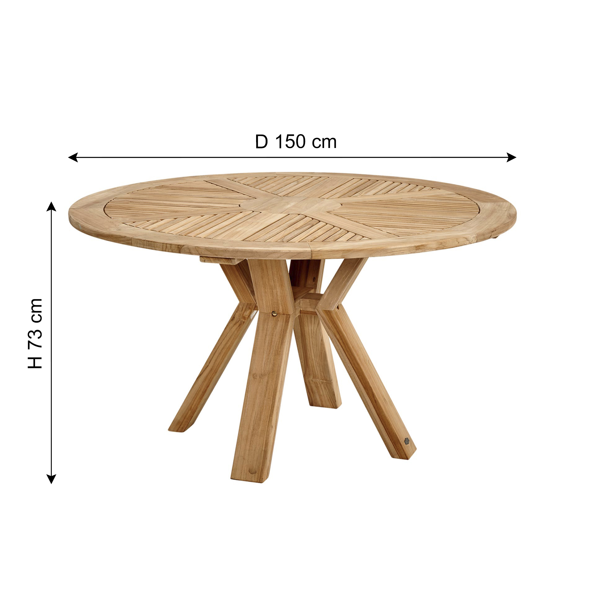 BRAFAB Gartentisch CIRCUS