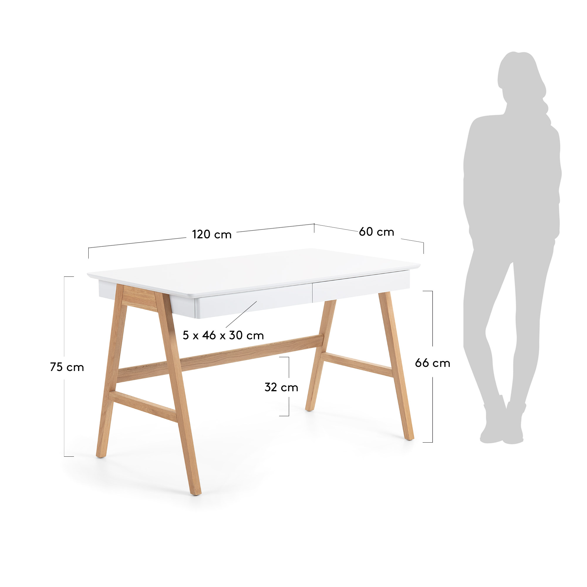KAVE HOME DYANA desk KAVE HOME DYANA desk